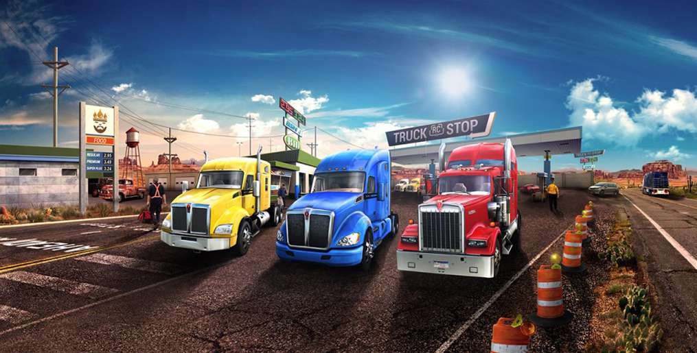 Truck Simulator America. Mobilny symulator ciężarówki z Polski