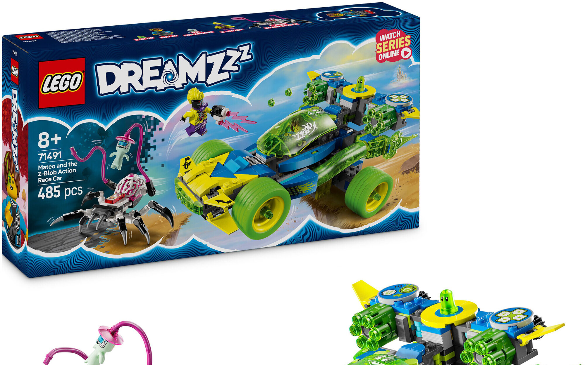 samochód wyścigowy lego