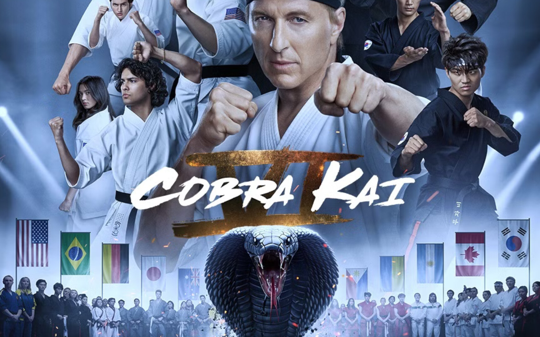 Cobra Kai sezon 6 - plakat drugiej części