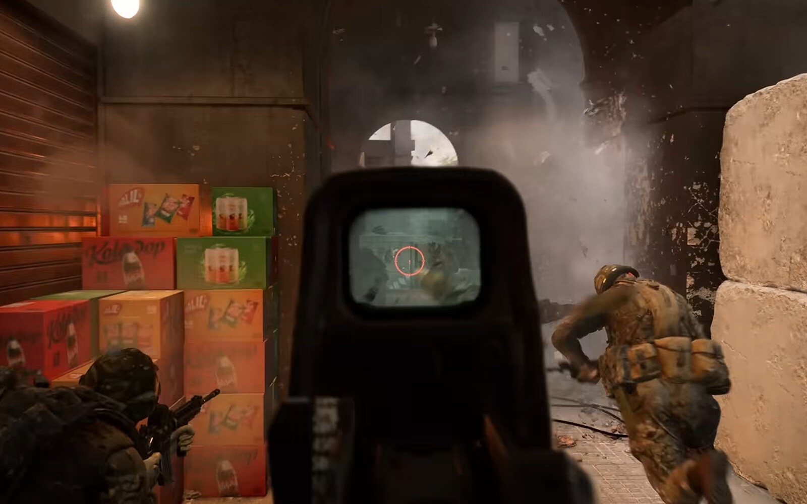 Battlefield Labs trailer celownik