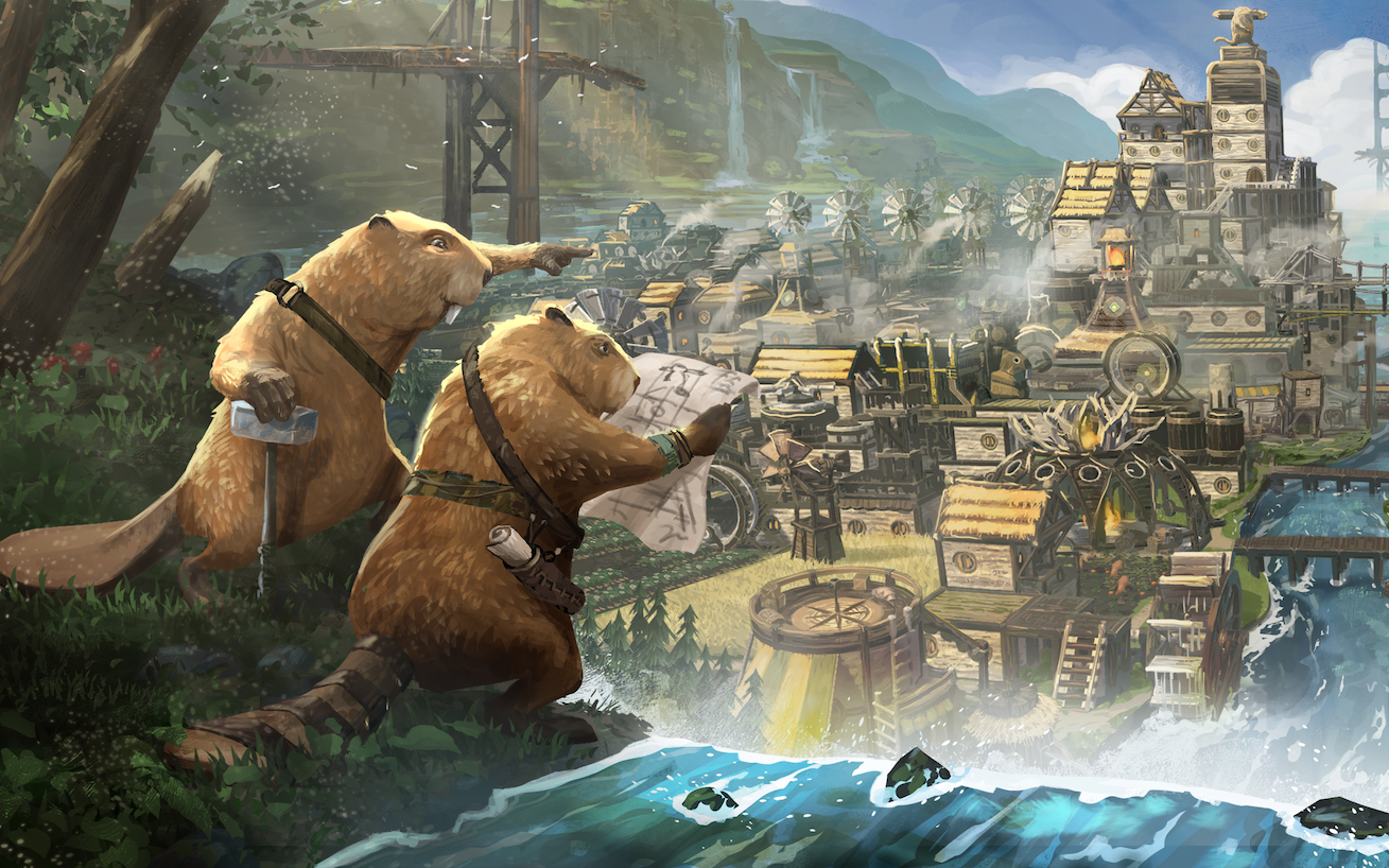 Polskie bobry gotowe do ciężkiej pracy. Lepsza grafika w ogromnym hicie