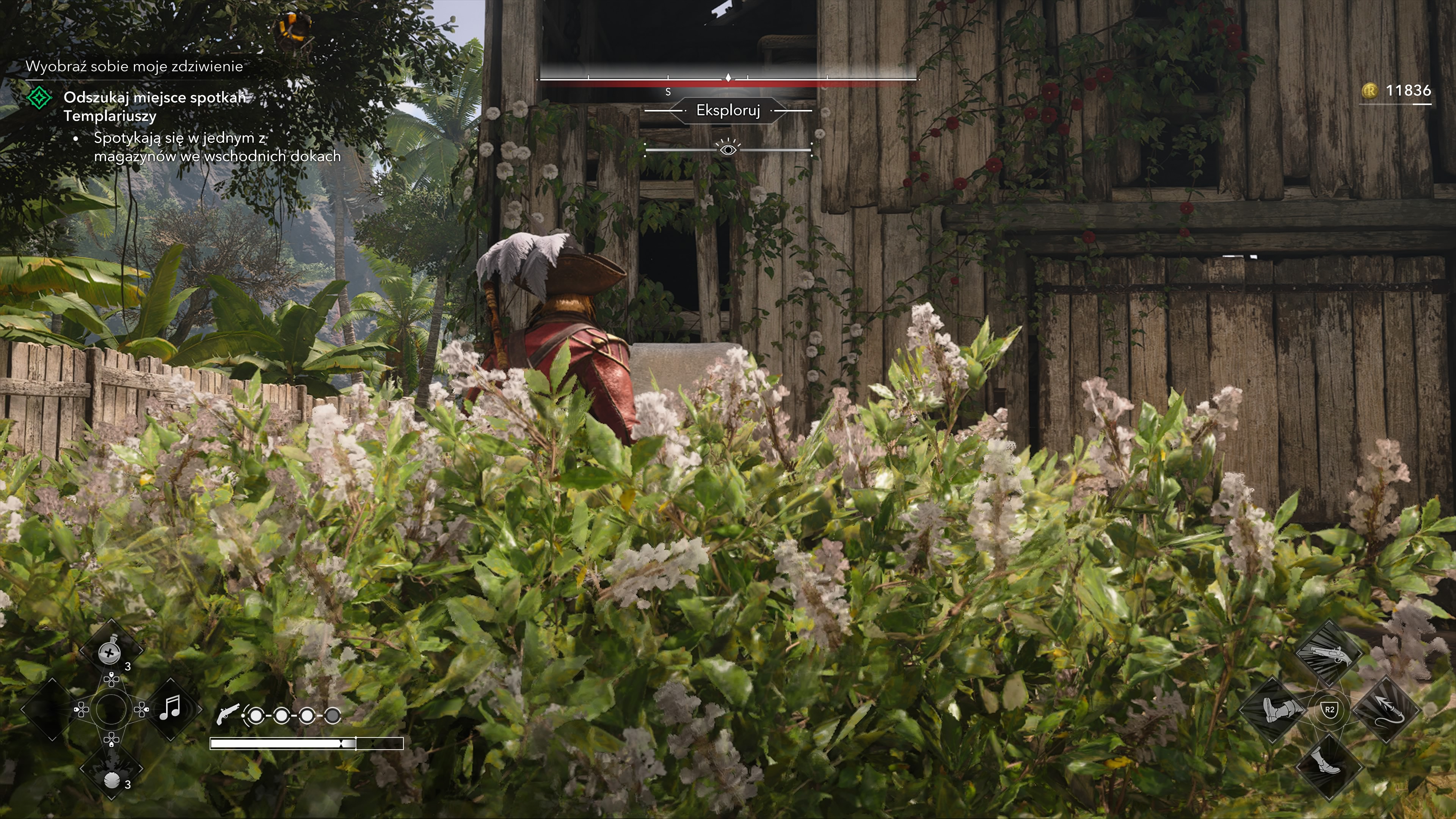 Assassin's Creed Black Flag Resynced - Wyobraź sobie moje zdziwienie: Księżniczka, Hornigold i Rogers, doki