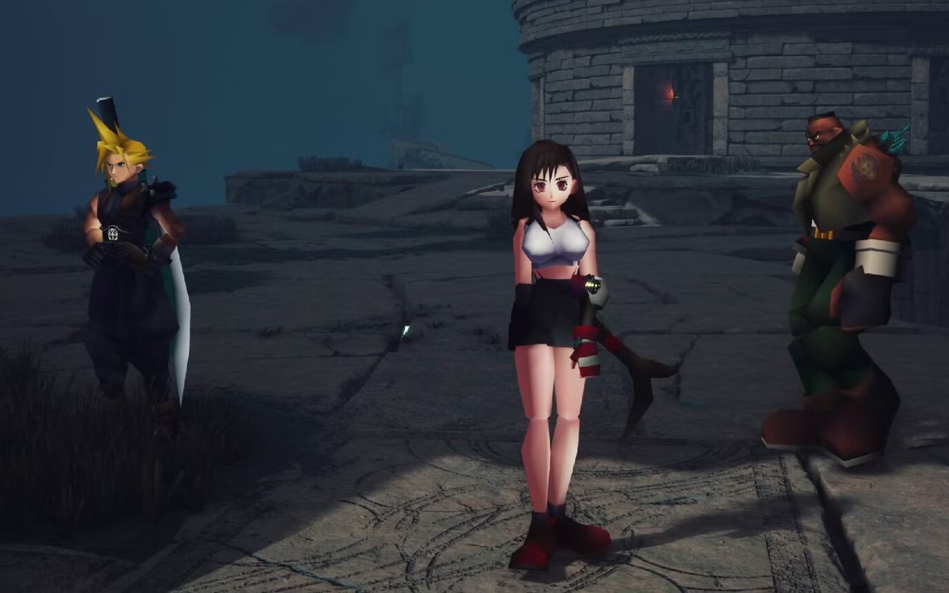 Final Fantasy 7 Remake cofa się do lat 90! Zobacz jak zmienić wygląd gry jak z ery PSX-a