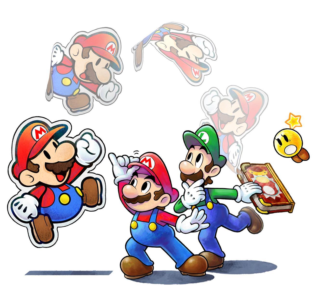 Papierowy Mario na ratunek braciom Mario!