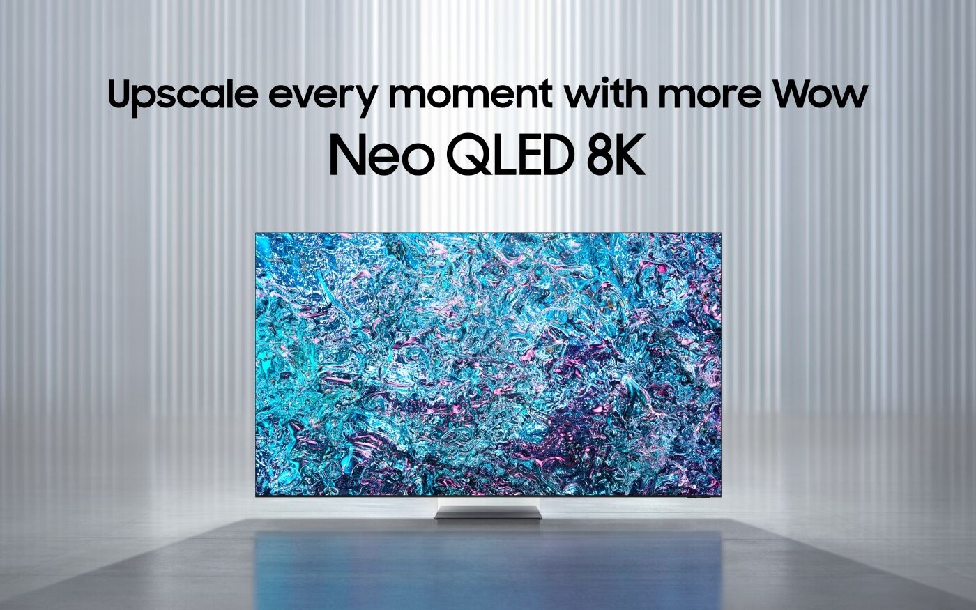 Samsung unveiled new QLED, Micro LED and OLED TVs.  The company is focusing on AI and 8K