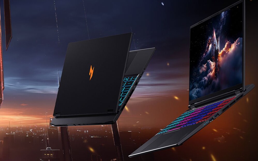 Potężny laptop Acer z RTX 5070 Ti 12 GB VRAM, 32 GB RAM, 1600p 180 Hz, R7-350 za 7599 zł