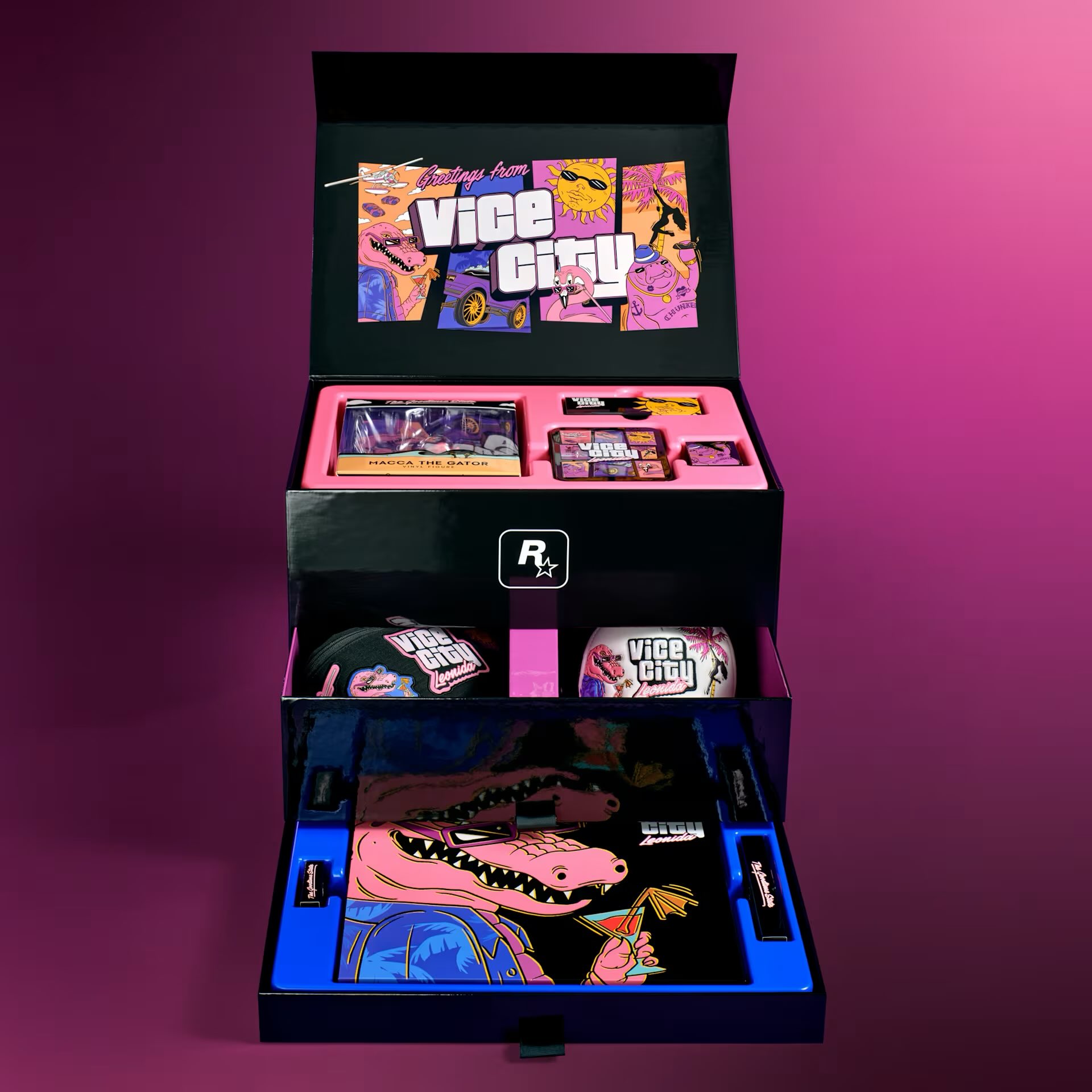 GTA 6 kolekcjonerskie pudełko po otwarciu