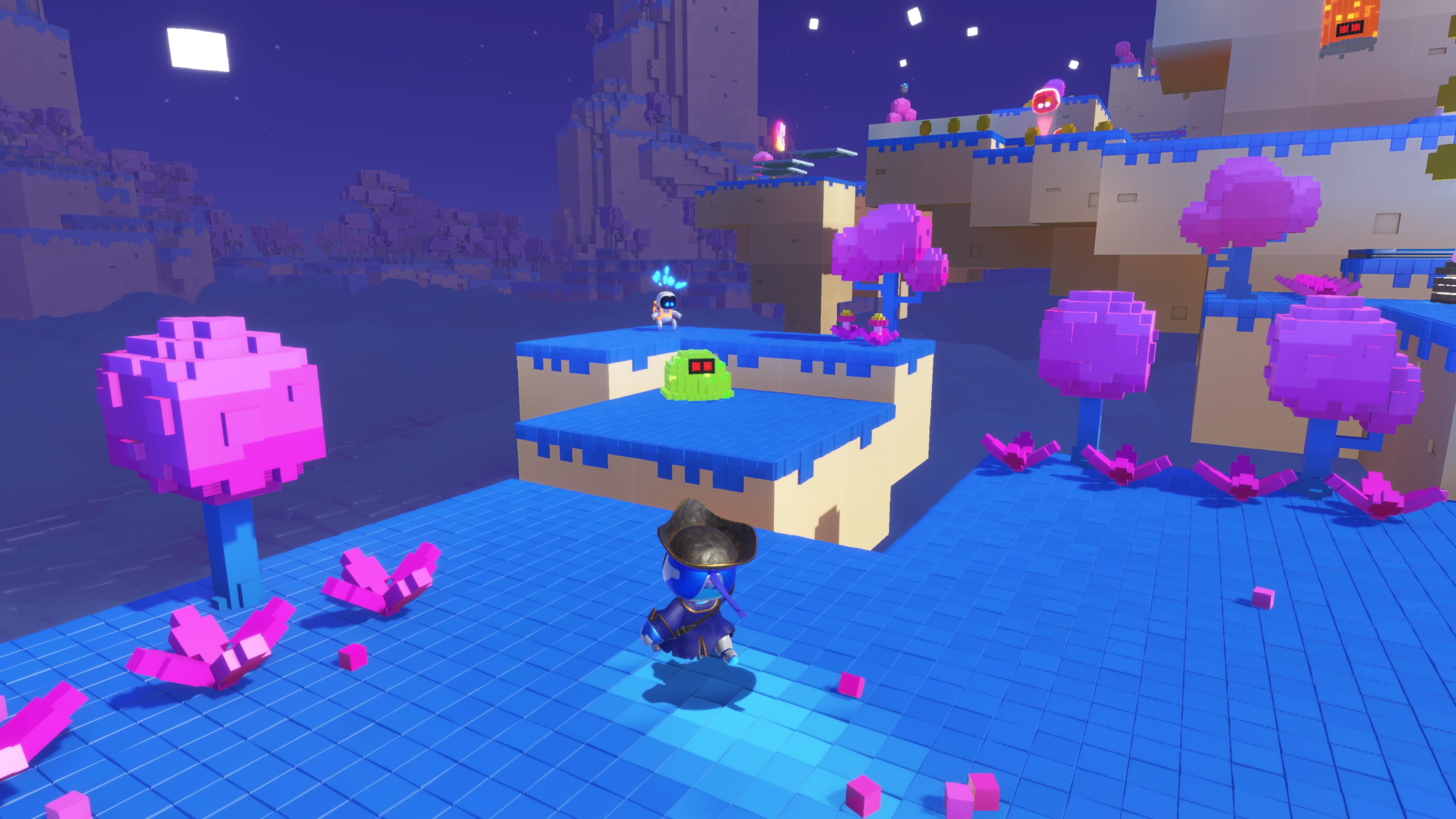 ASTRO BOT - Pukselowa awantura: boty, fragmenty układanki (puzzle), ich lokalizacja