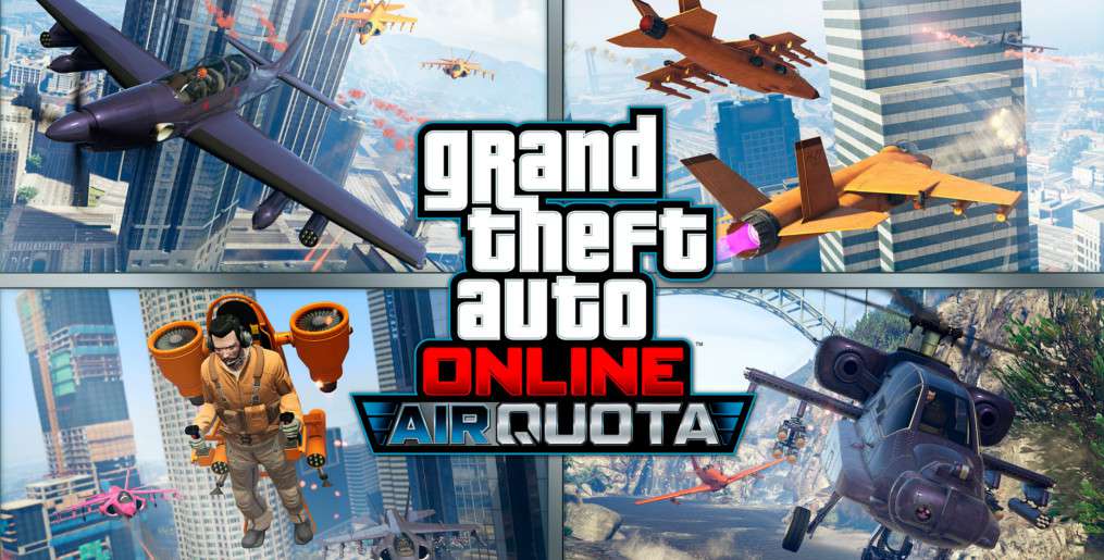 GTA Online z nowym trybem &quot;Air Quota&quot;, pojazdem, zniżkami i bonusami