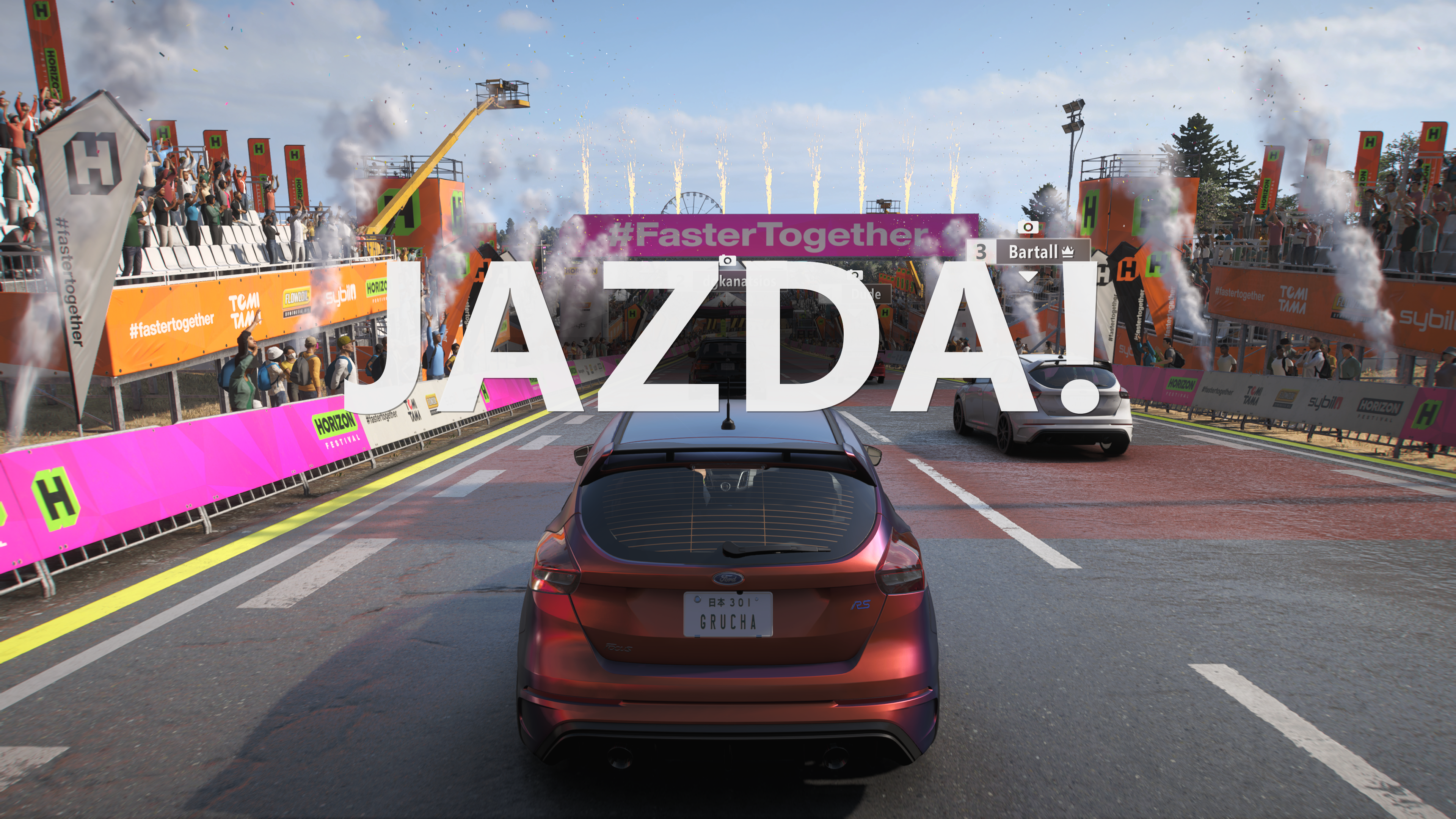 Forza Horizon 6 - recenzja gry. JAZDA początek wyścigu 