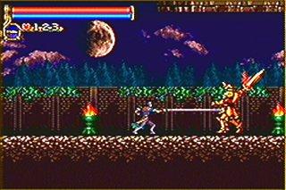 castlevania circle of the moon gba