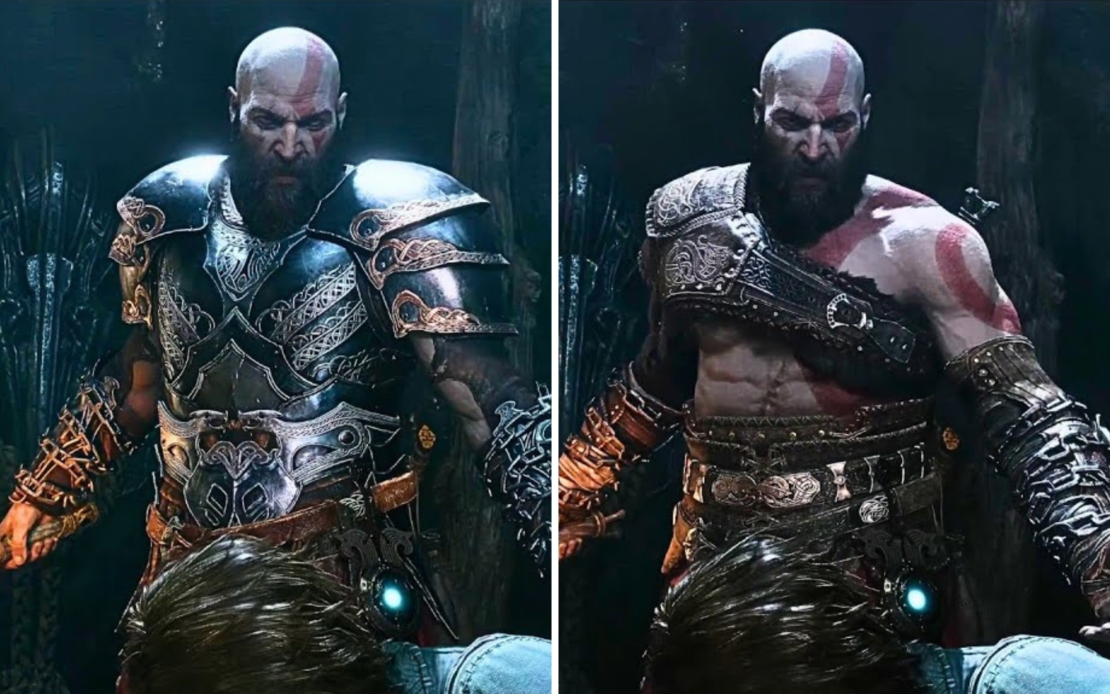 God of War Ragnarok na PC porównanie