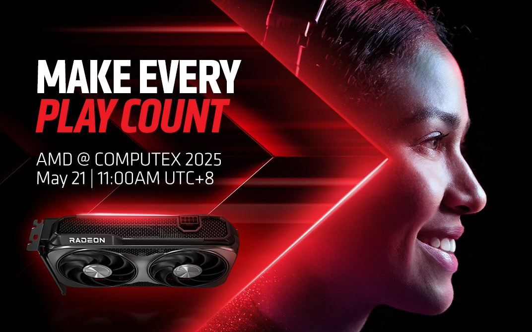 AMD zapowiada nową kartę graficzną! Prezentacja już podczas targów Computex 2025