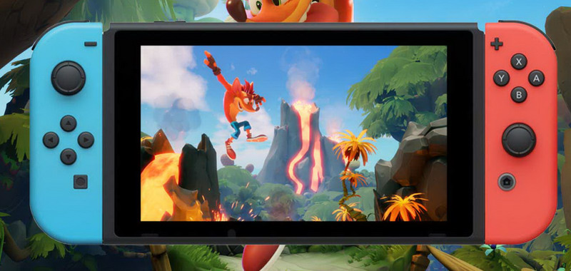 Nintendo Switch. Reklama przypomina o Crashu, Spyro i innych hitach