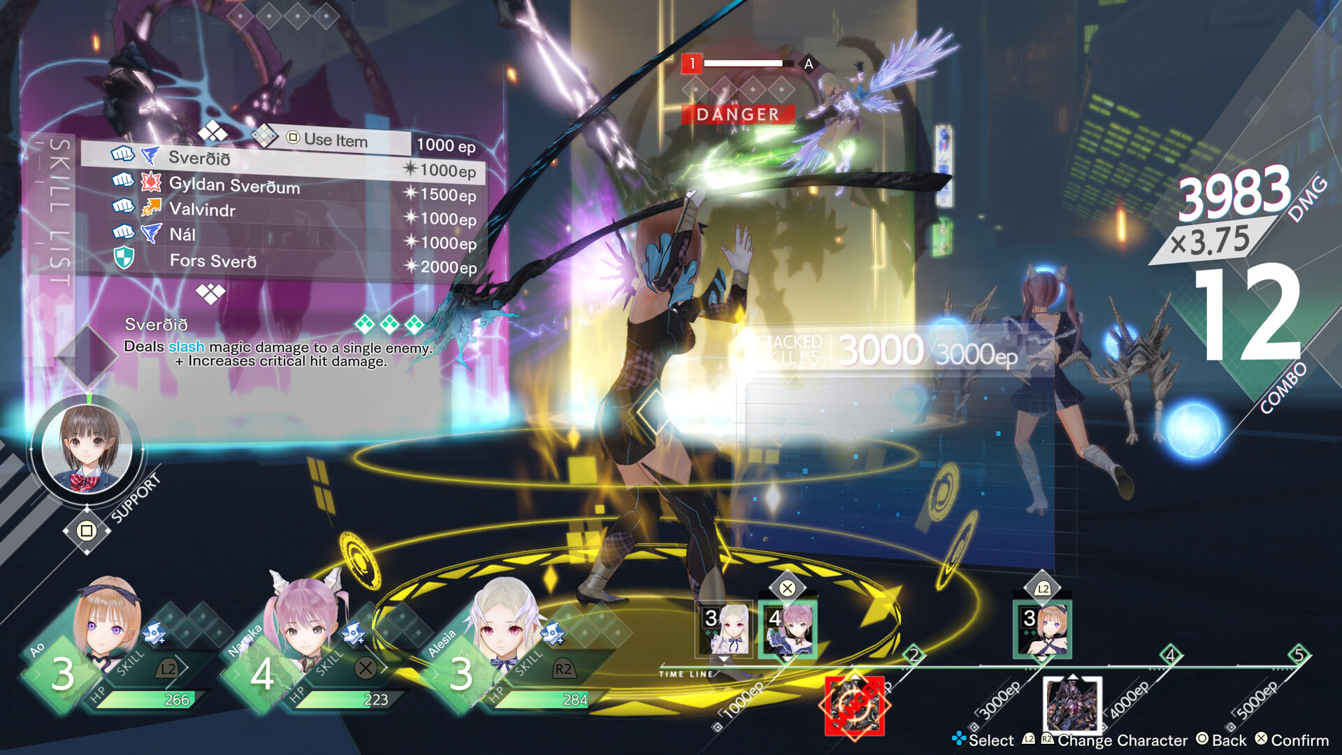 Blue Reflection Quartet #8