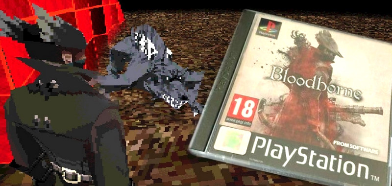 Bloodborne PS1 Demake nabiera kształtów. Tryb kooperacji na gameplayu