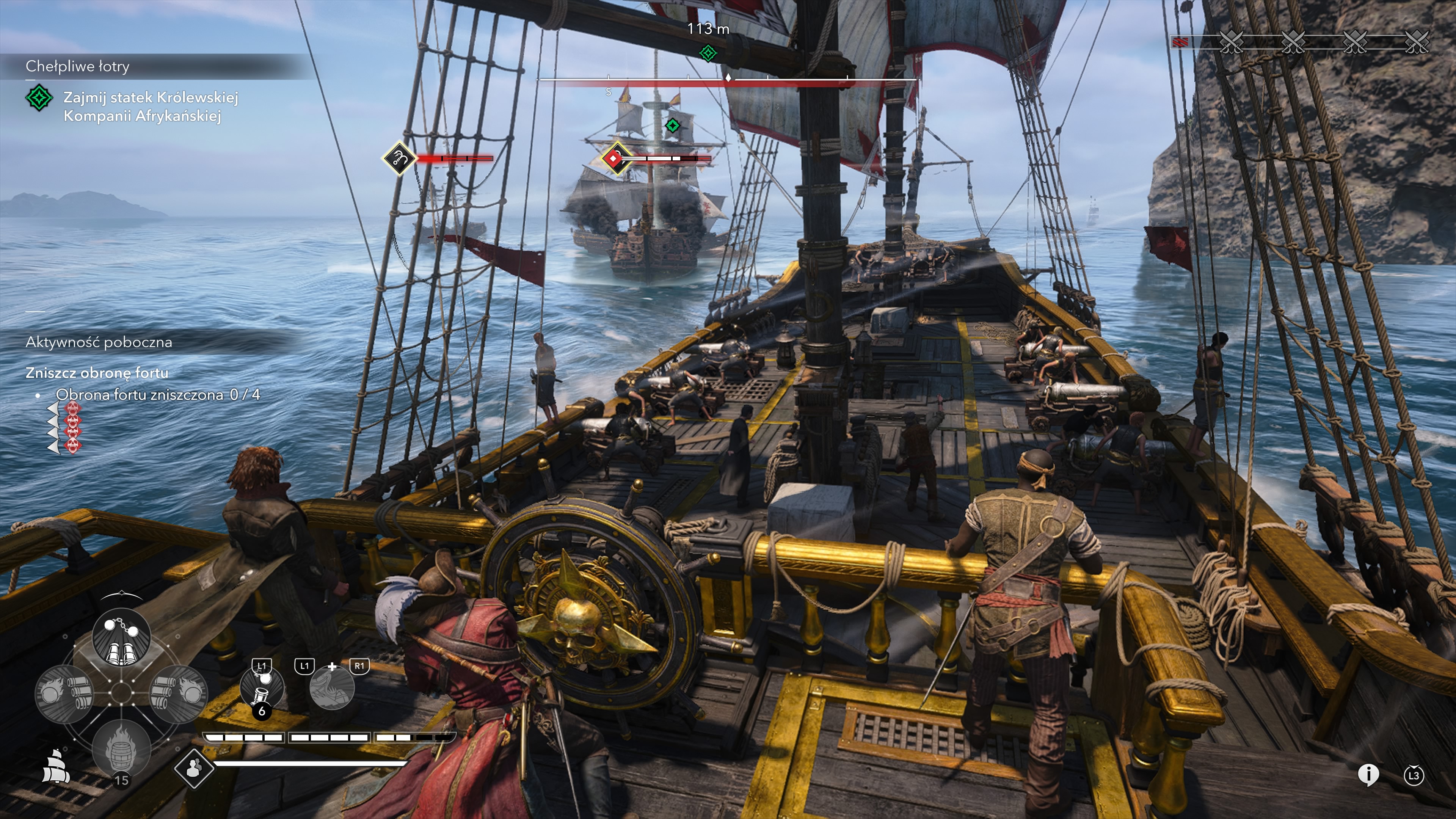 Assassin's Creed Black Flag Resynced - Chełpliwe łotry: afrykański statek, niewolnicy