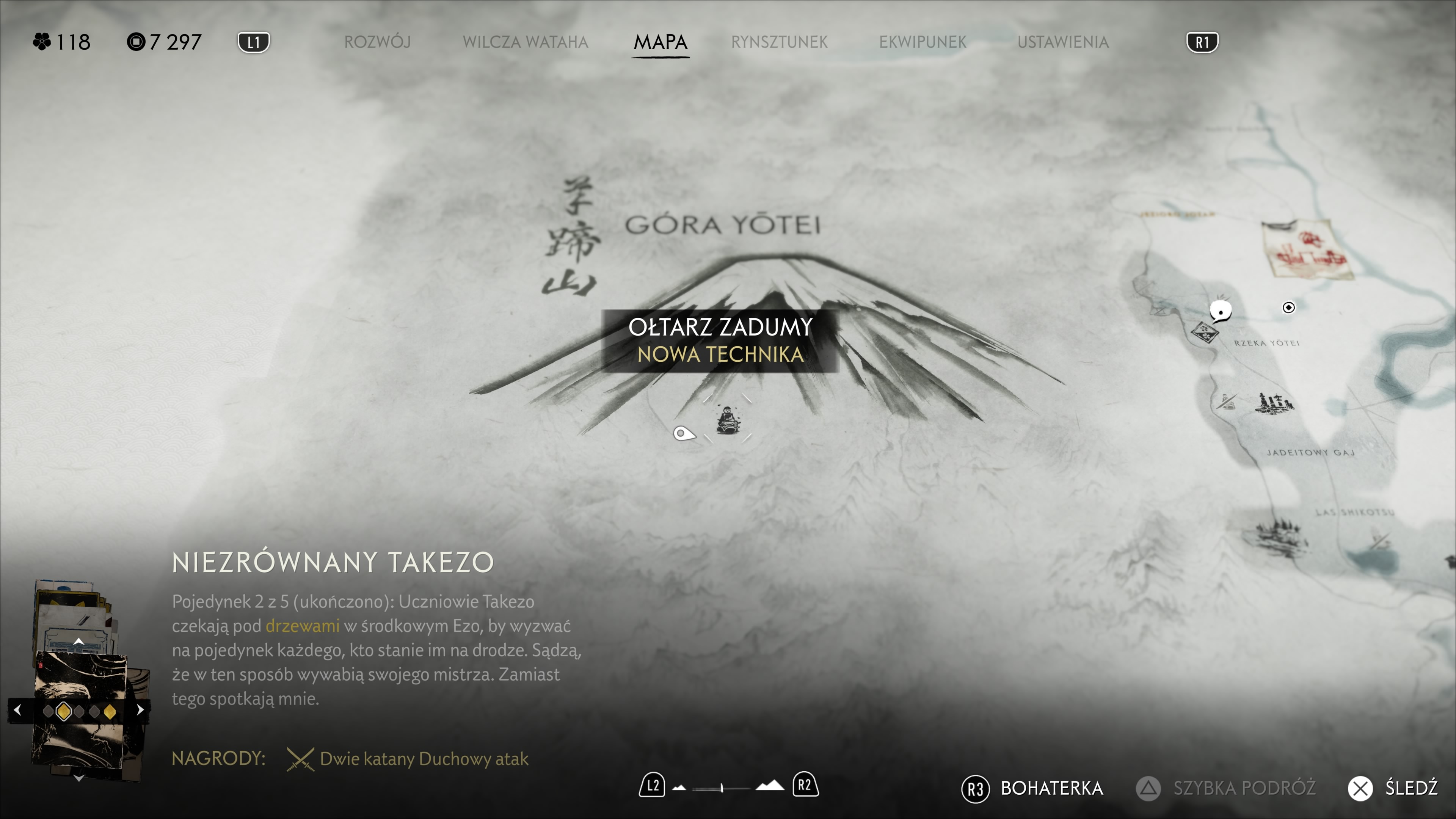 Ghost of Yotei - Łąki Yotei: ołtarze zadumy