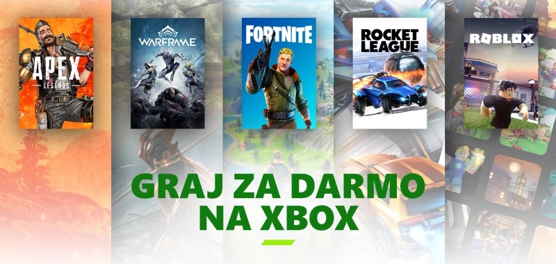 Gry free-2-play na Xboksach nie wymagają już Xbox Live Gold. Microsoft przedstawia 70 tytułów