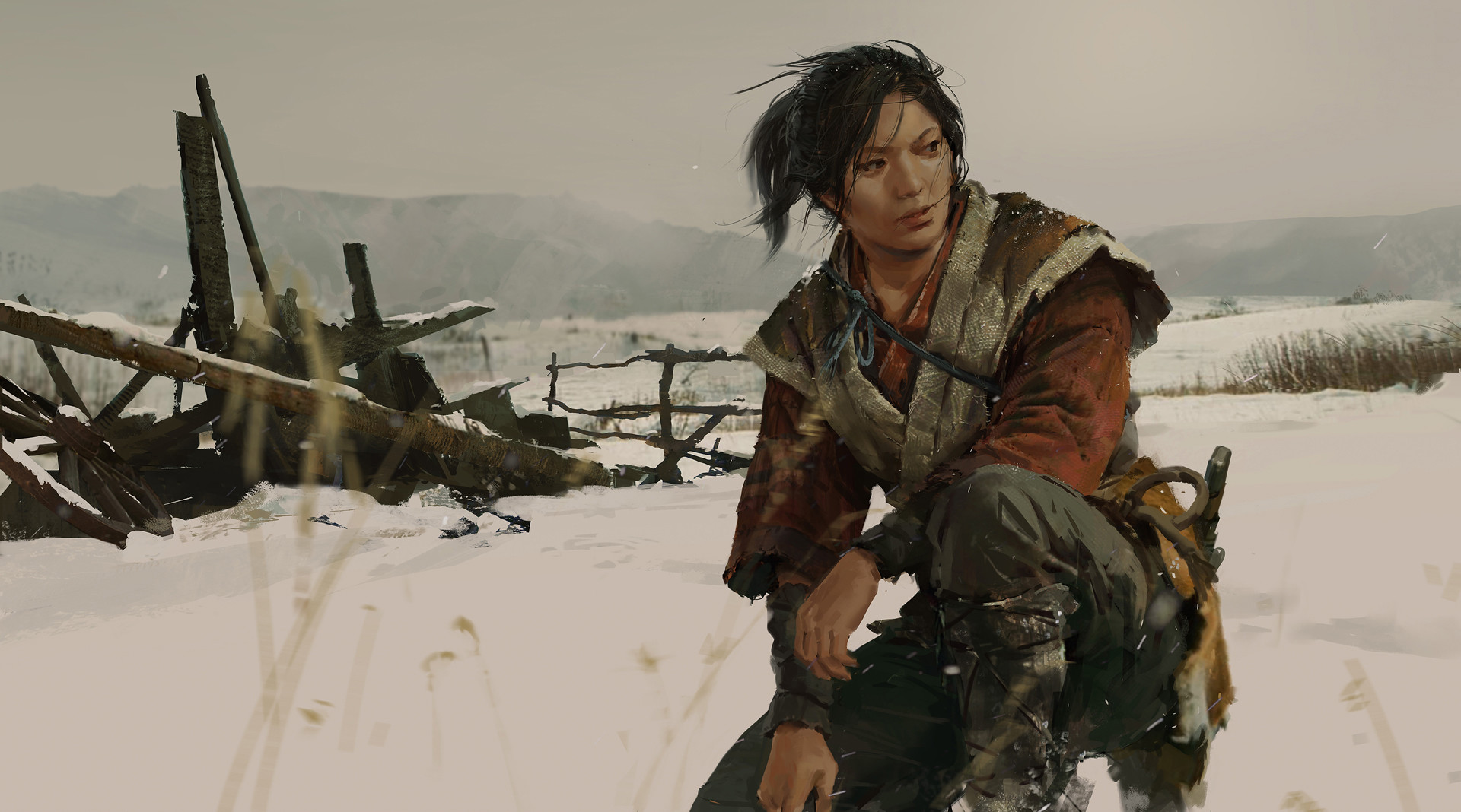 Ghost of Tsushima - artysta przedstawia grafiki, którymi inspirowało się Sucker Punch