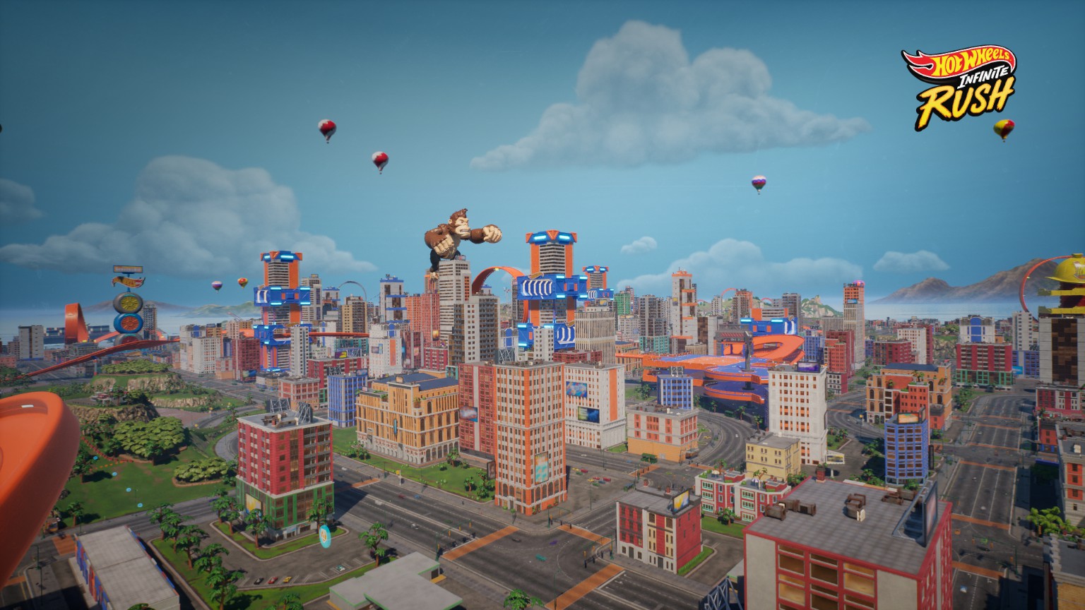 Hot Wheels Infinite Rush - miasto