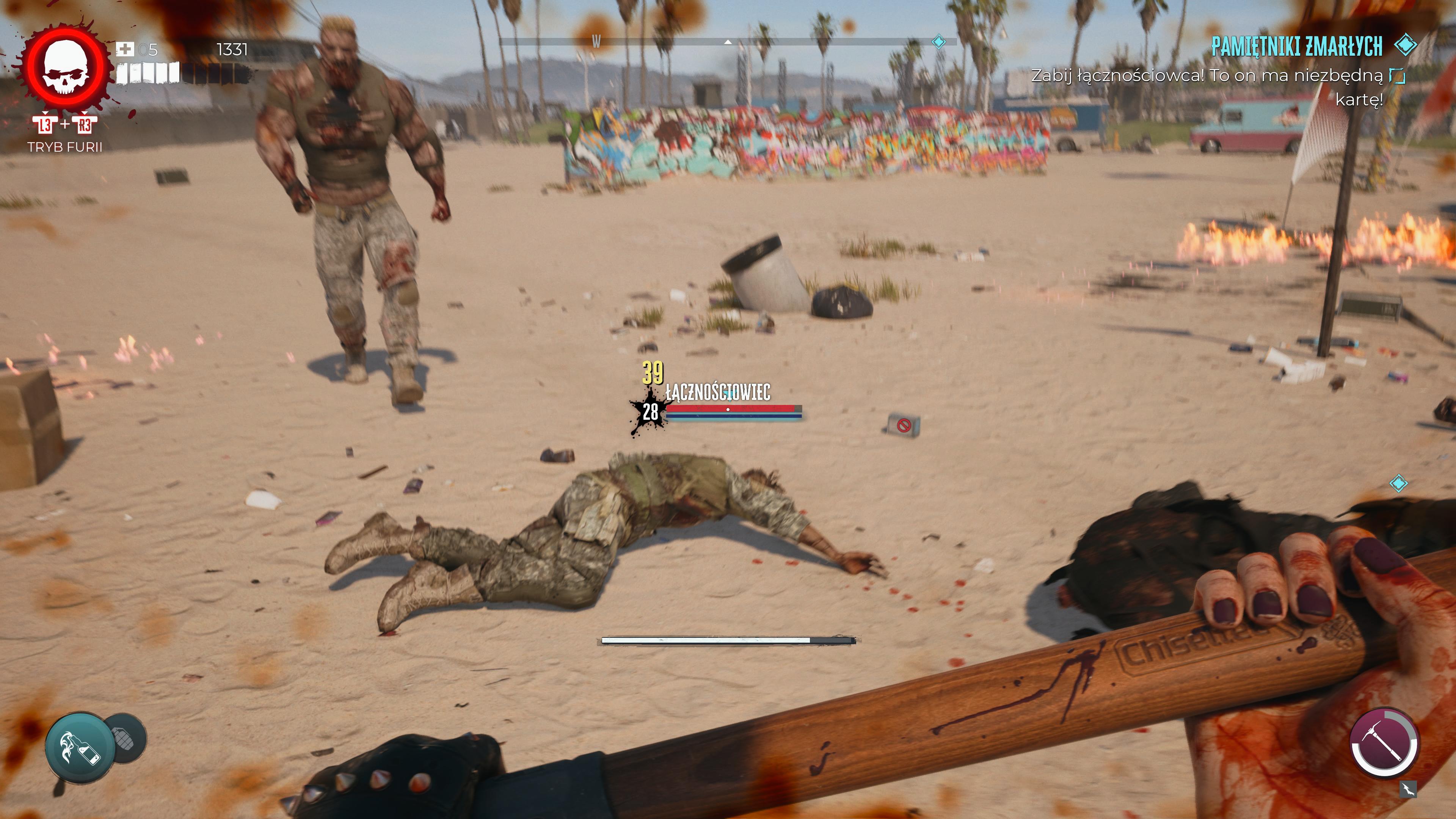 Dead Island 2 - Pamiętniki zmarłych: konwój, karta pamięci, przesyłanie danych, wieża