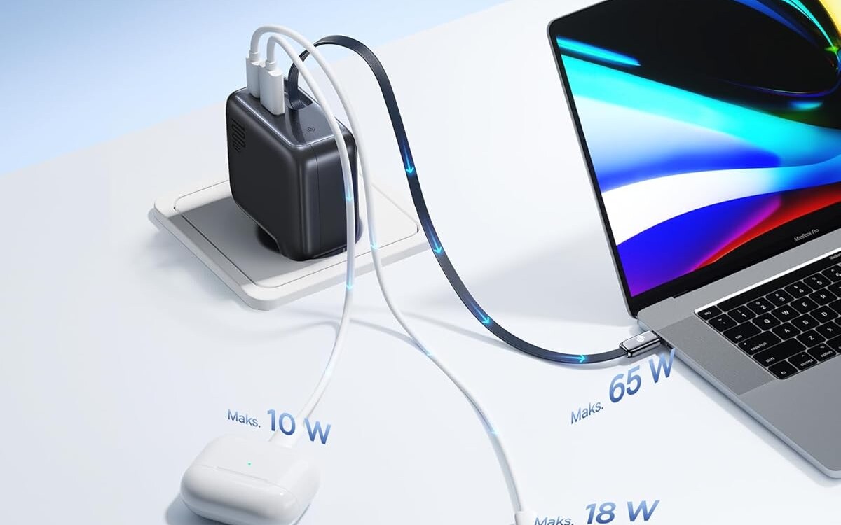 Ładowarka Baseus Enercore 3 w 1 z 100W mocy za 149 zł zamiast 299 zł