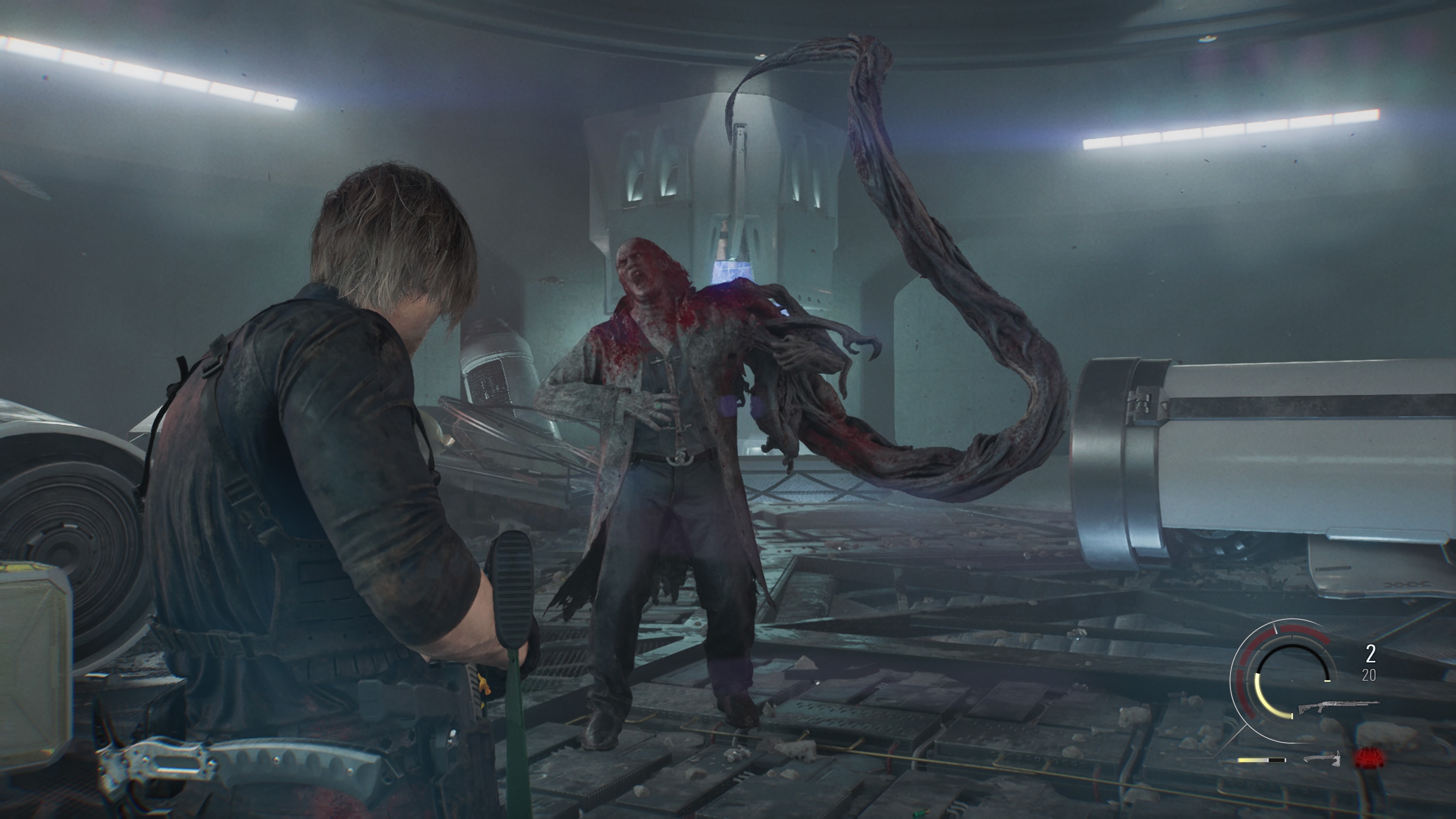 Resident Evil Requiem - Leon i Grace: Zeno, zakończenie, Nemezis, Gideon, finałow, Chris Redfield, Wolf Squad