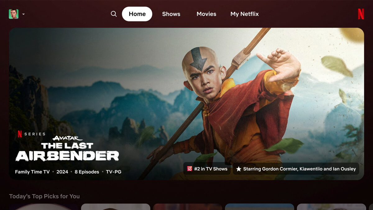 Netflix nowe UI #1