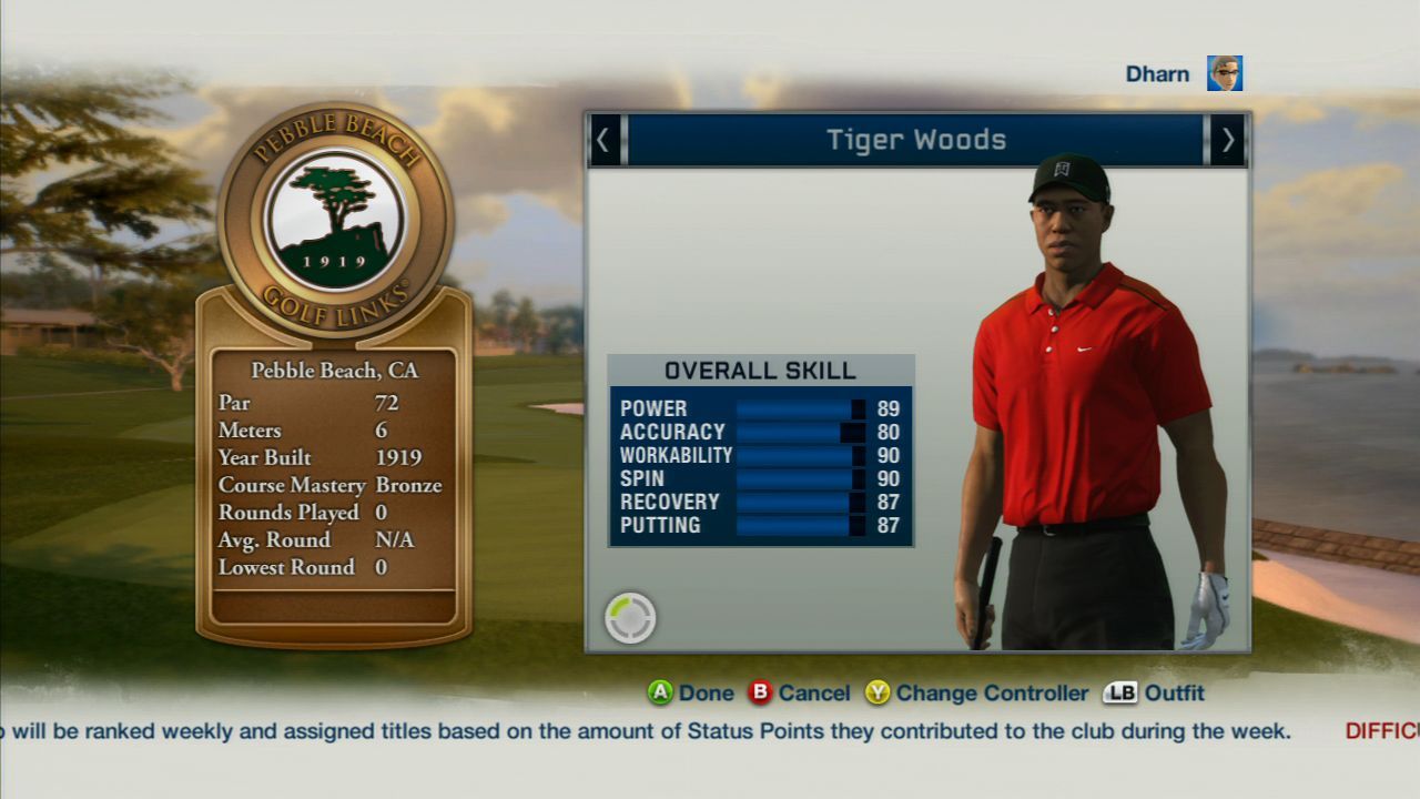 Tiger Woods PGA Tour 13 #8