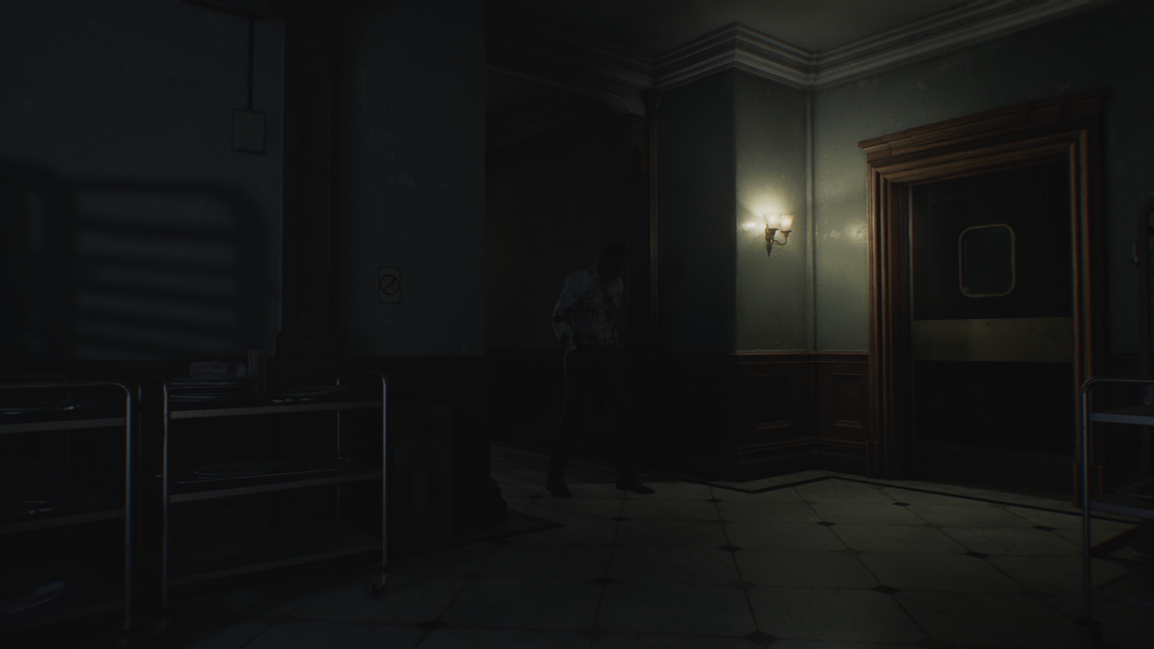 Resident Evil Requiem - Grace: biuro kierownika badań, kłódka, rozpuszczalnik, 1 poziom identyfikatora