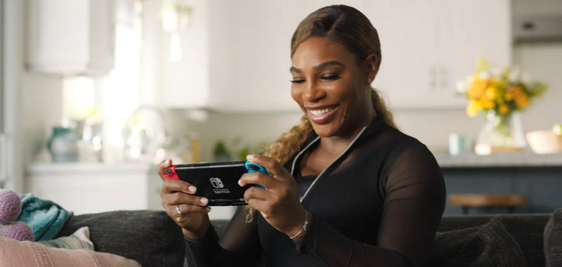 Nintendo stawia na celebrytki w reklamach. Switch promowany przez Serenę Williams