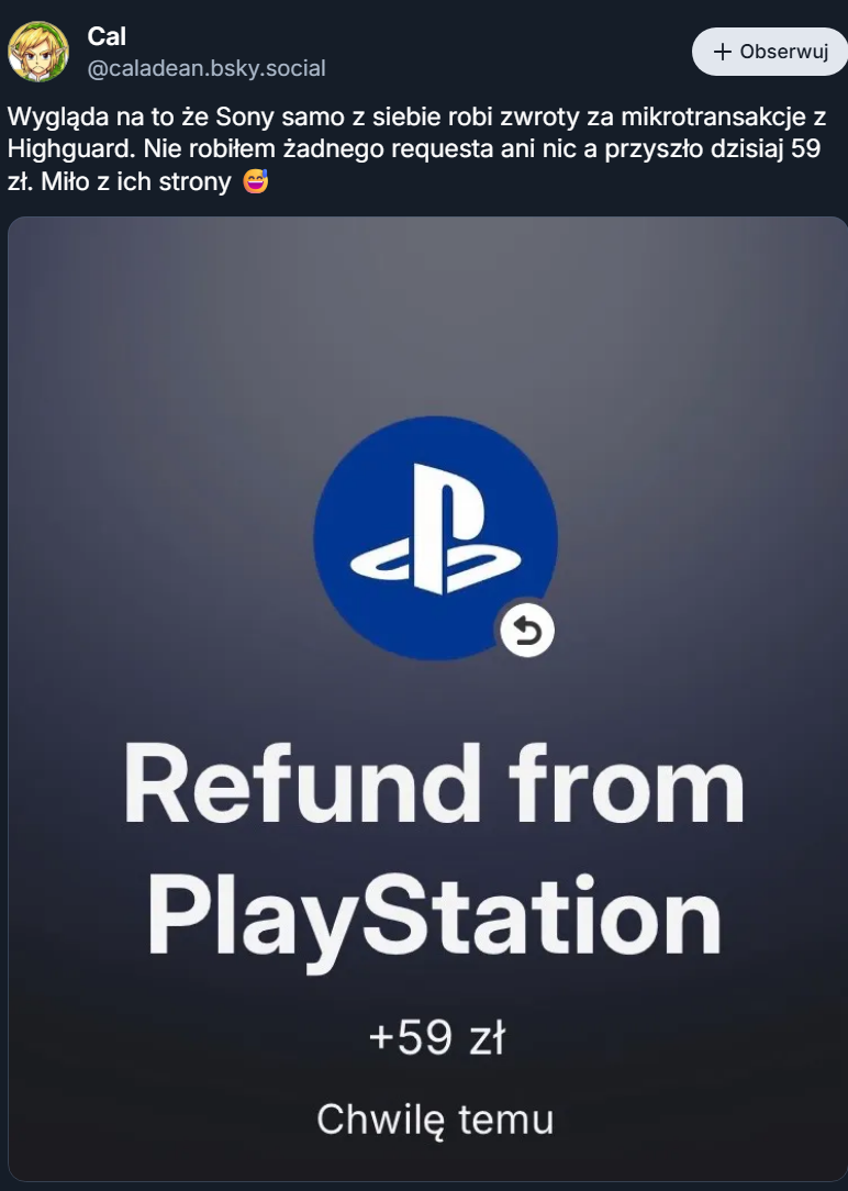 Sony zwraca pieniądze za Concord 2.0. Piękny gest dla posiadaczy PlayStation