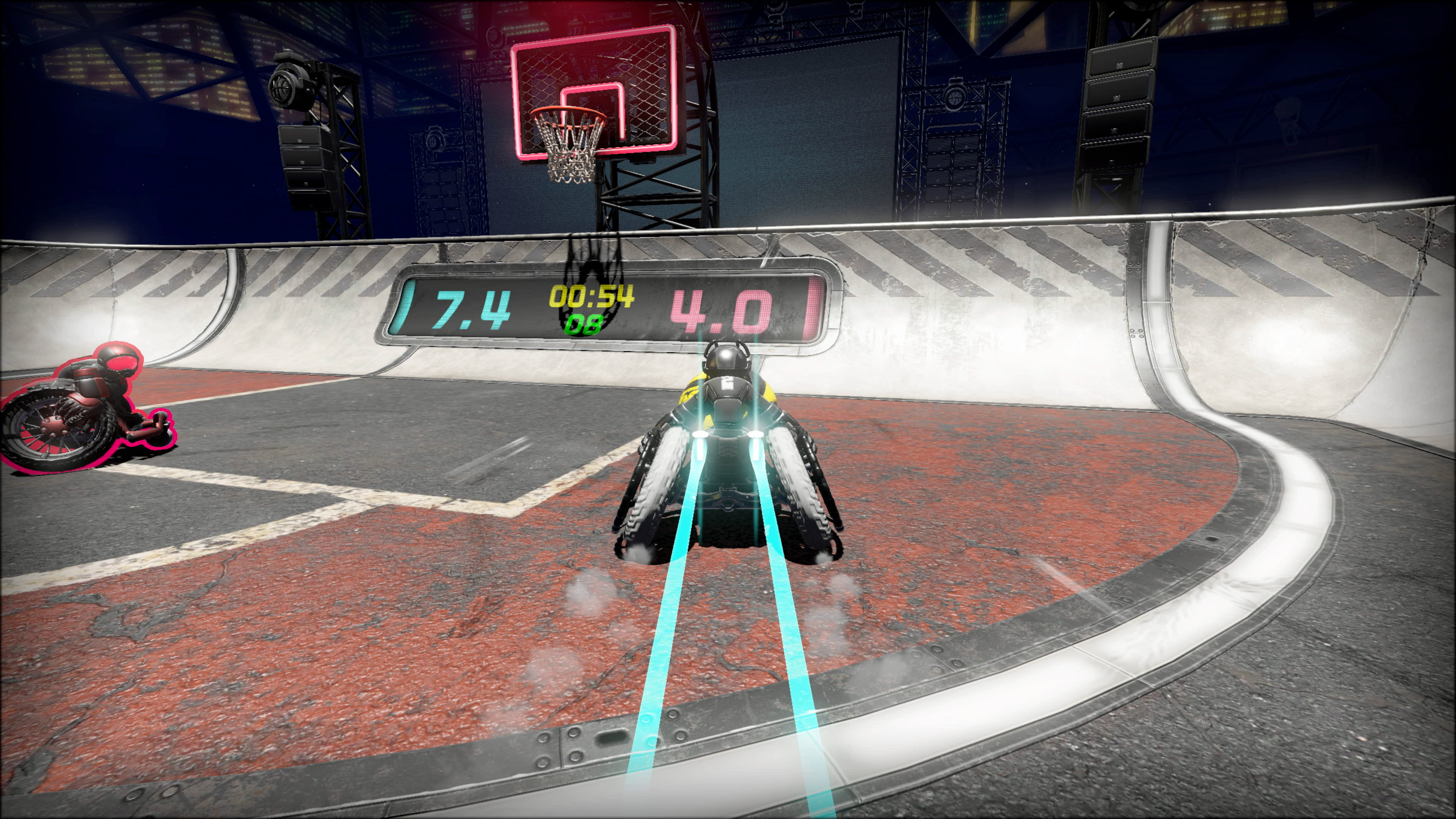 Drag x Drive - playtest - pod kosz