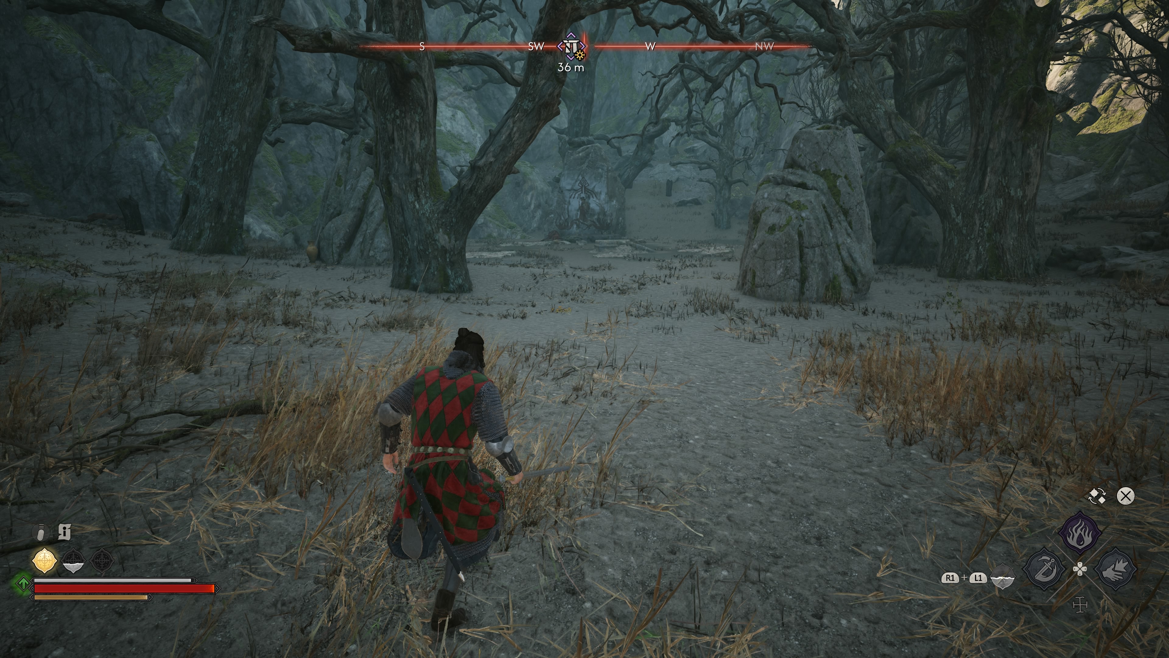 The Blood of Dawnwalker - Prastare kręgi Kotliny, Pielgrzymka po moc: kamienie, klify, freski, lokalizacja