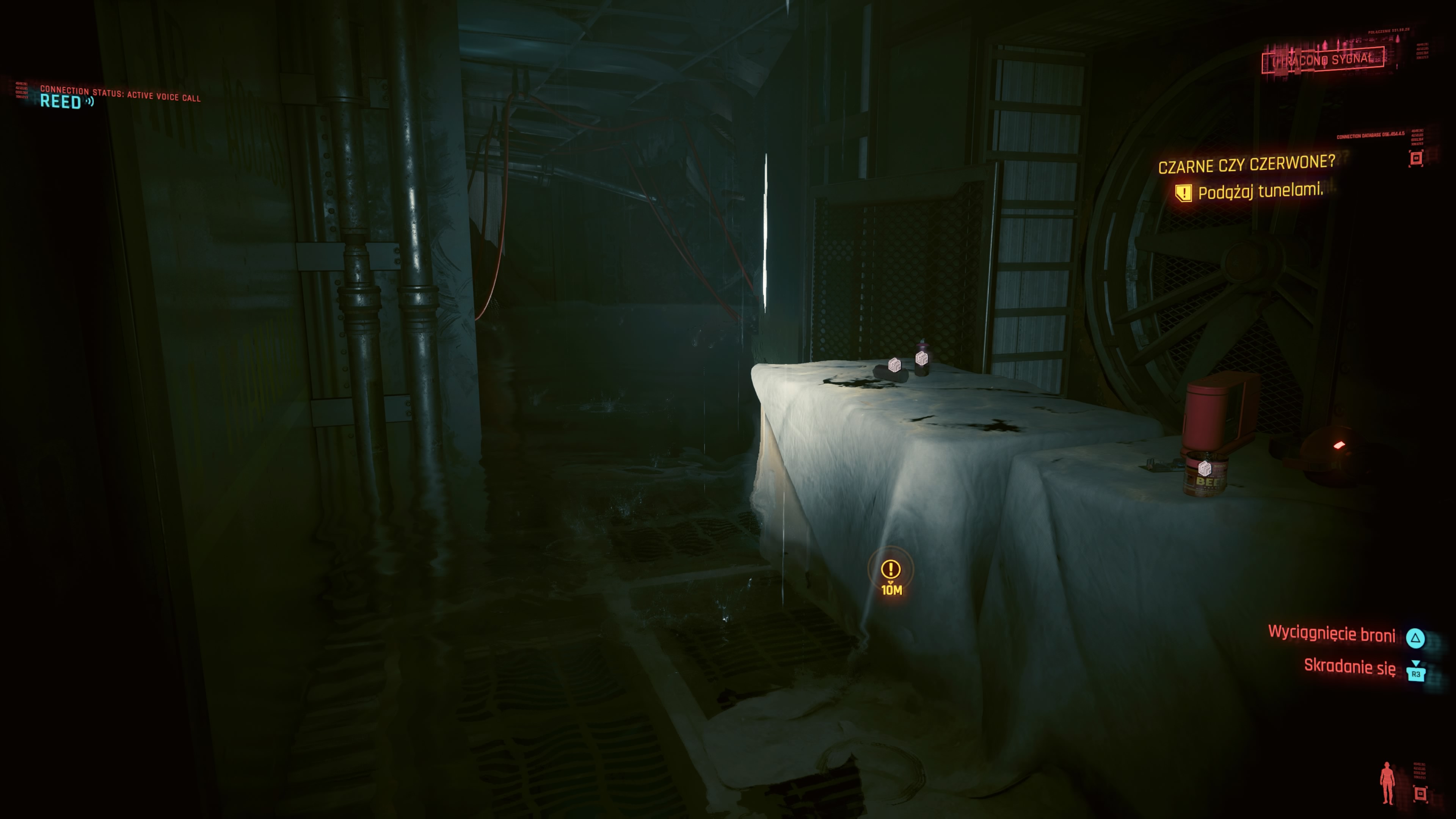 Cyberpunk 2077 Widmo Wolności (Phantom Liberty) - Czarne czy czerwone: tunele, impreza, Kurt Hansen, bliźniacy