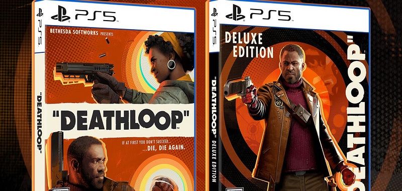 Deathloop z przepiękną okładką na PS5. Twórcy pokazują pudełka