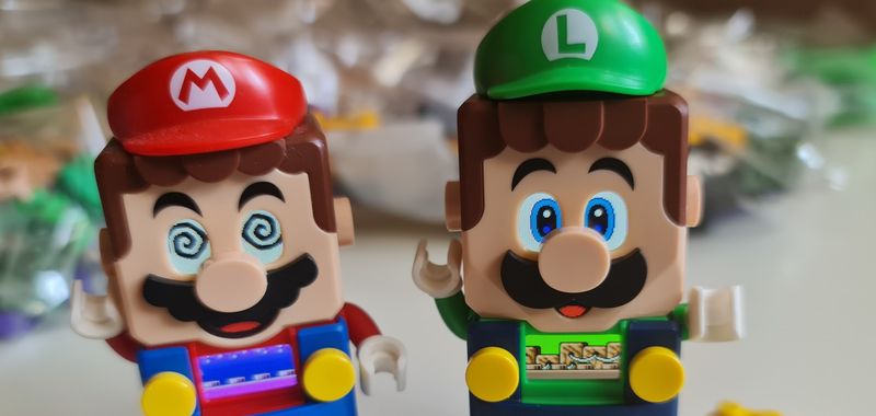 LEGO Mario Luigi z wizytą w redakcji. Kooperacja dla dwóch osób to nowy wymiar zabawy