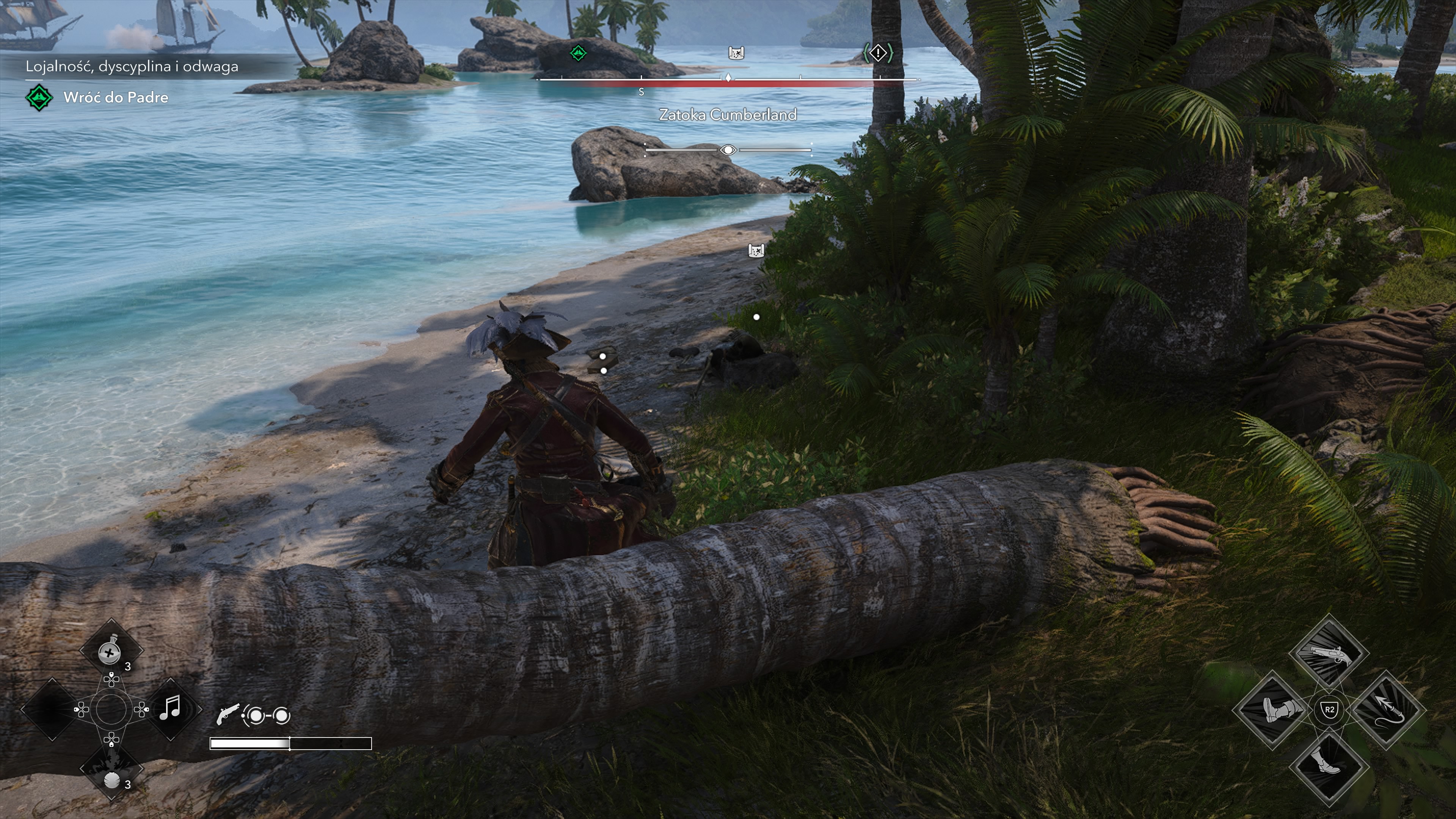 Assassin's Creed Black Flag Resynced - Sekrety w Zatoka Cumberland