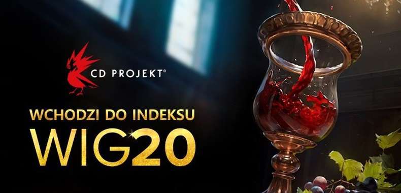 CD Projekt wchodzi do indeksu WIG20!