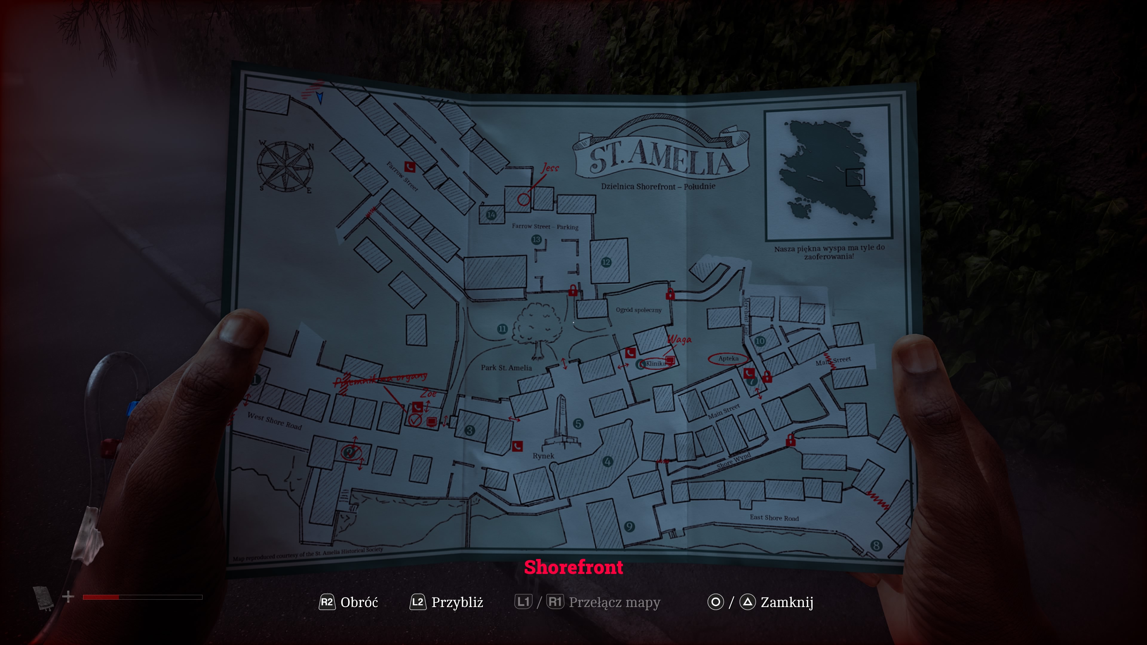 Silent Hill Townfall - Wszystkie dokumenty i wskazówki w Część 1 - Przybycie