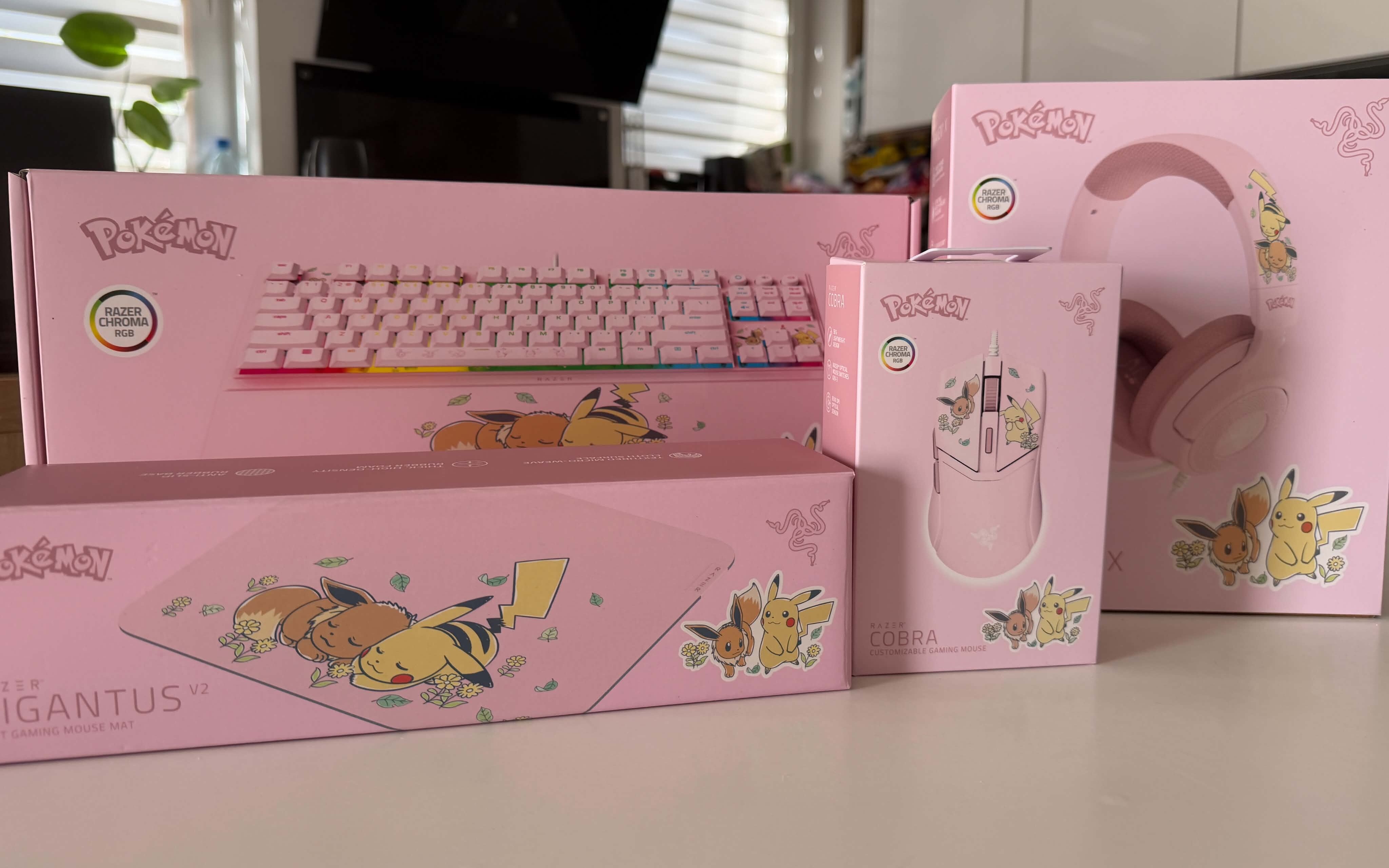 Kolekcja Pikachu & Eevee - Razer stworzył zestaw, w którym fani Pokemonów się zakochają