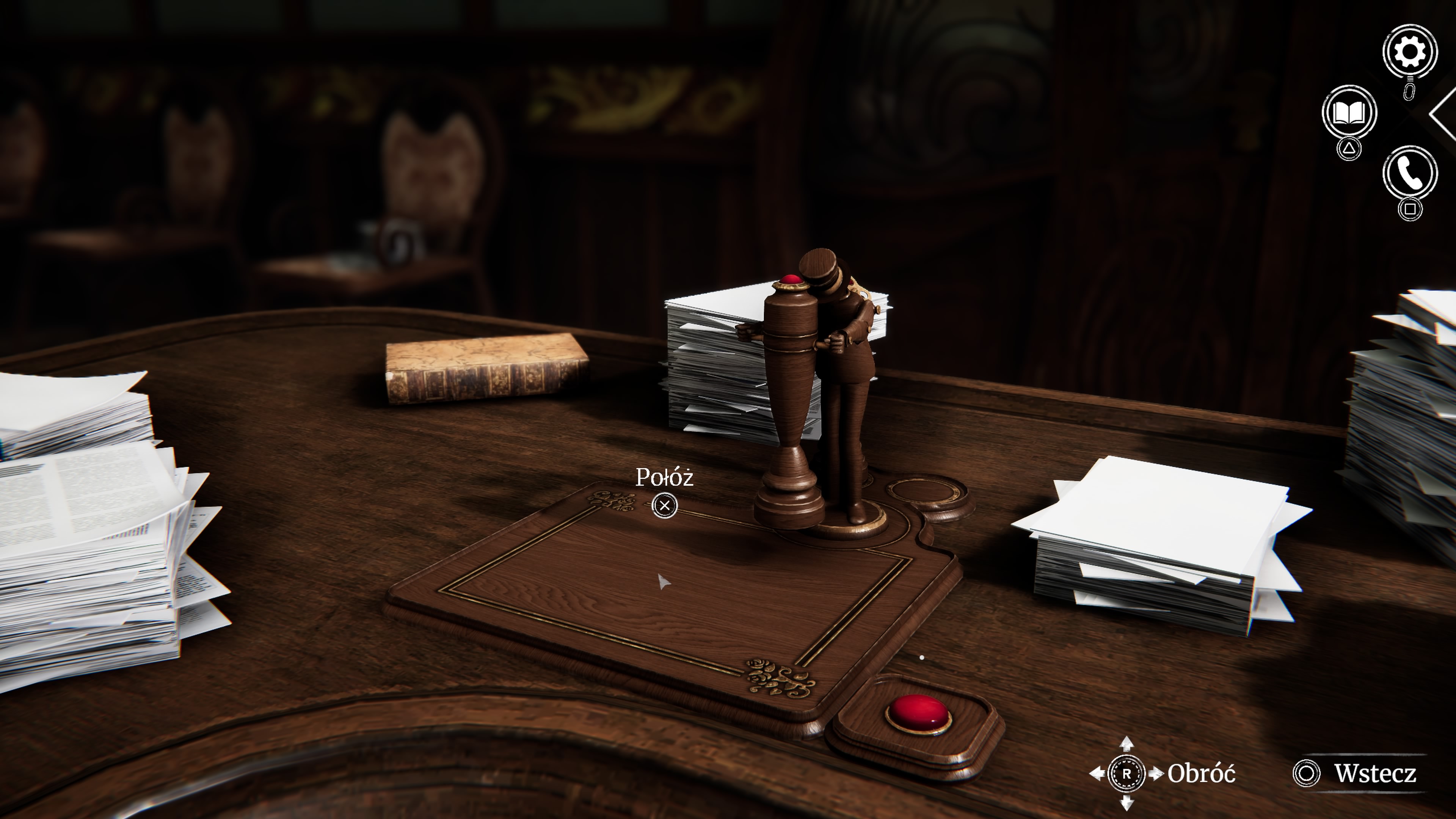 Syberia Remastered - Fabryka Voralbergów: lalka z innej epoki, drabina, rysunek, kałamarz, wiosło, jaskinia