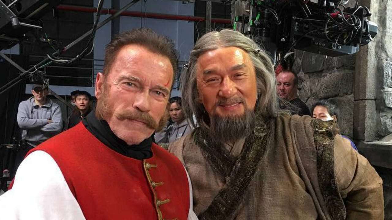 The Mystery of Dragon Seal: Journey to China. Jackie Chan i Arnold Schwarzenegger na zwiastunie