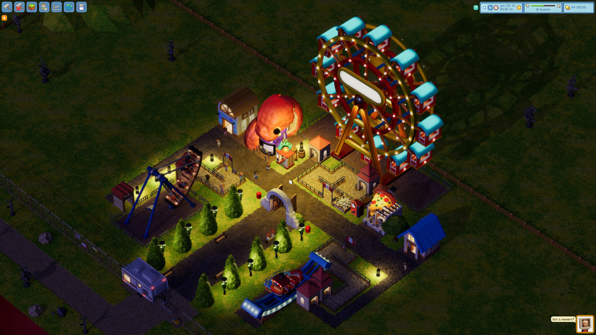 RollerCoaster Tycoon Wonderworks #1