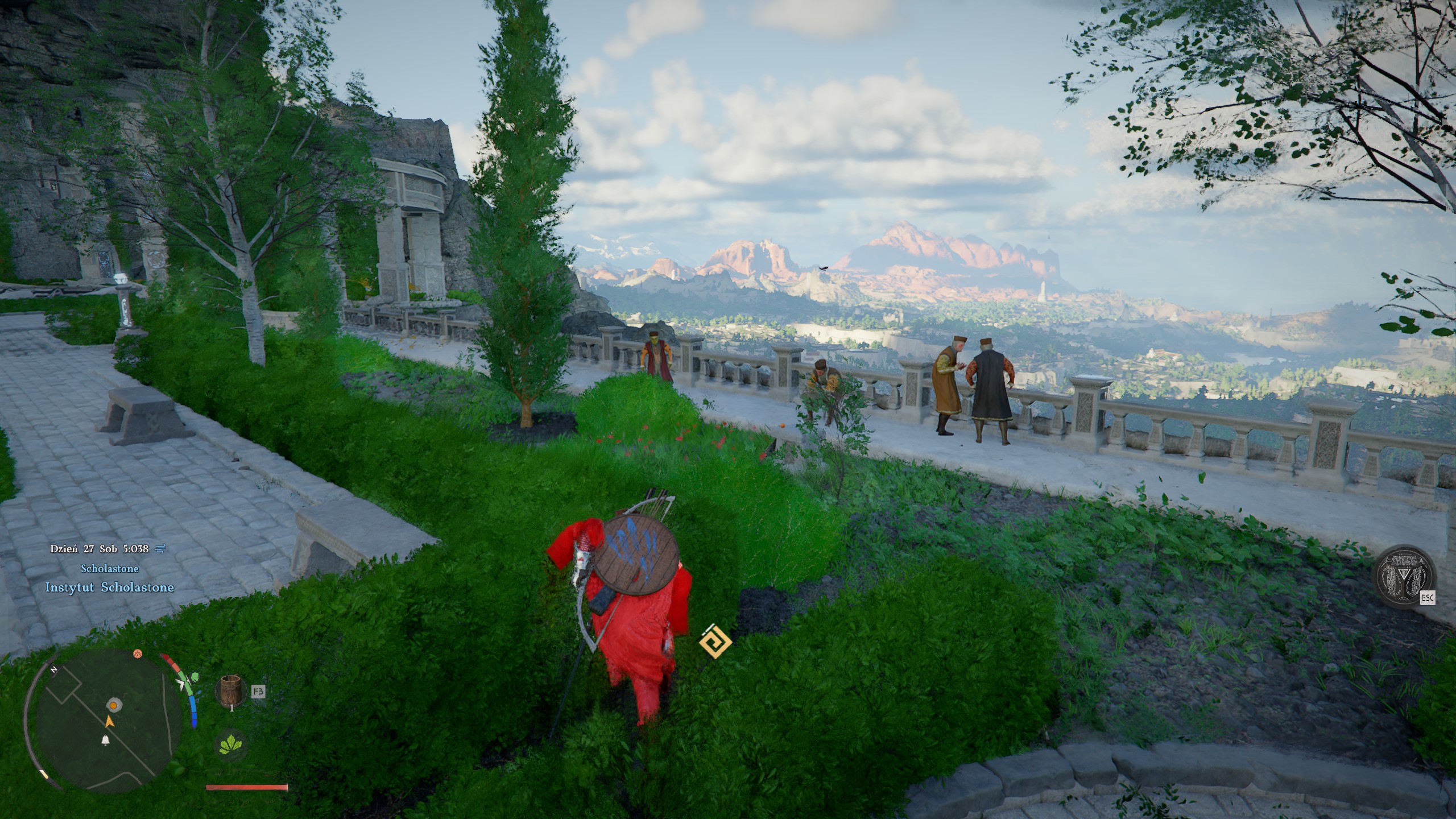 Crimson Desert - Zaginiona zakazana księga, Poszukiwania: złodziej, Grunil,