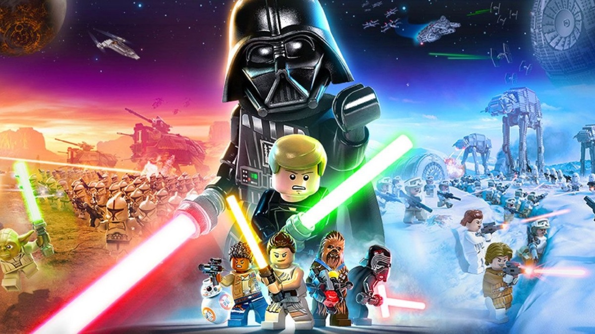 LEGO Gwiezdne wojny: Saga Skywalkerów - art z okładki