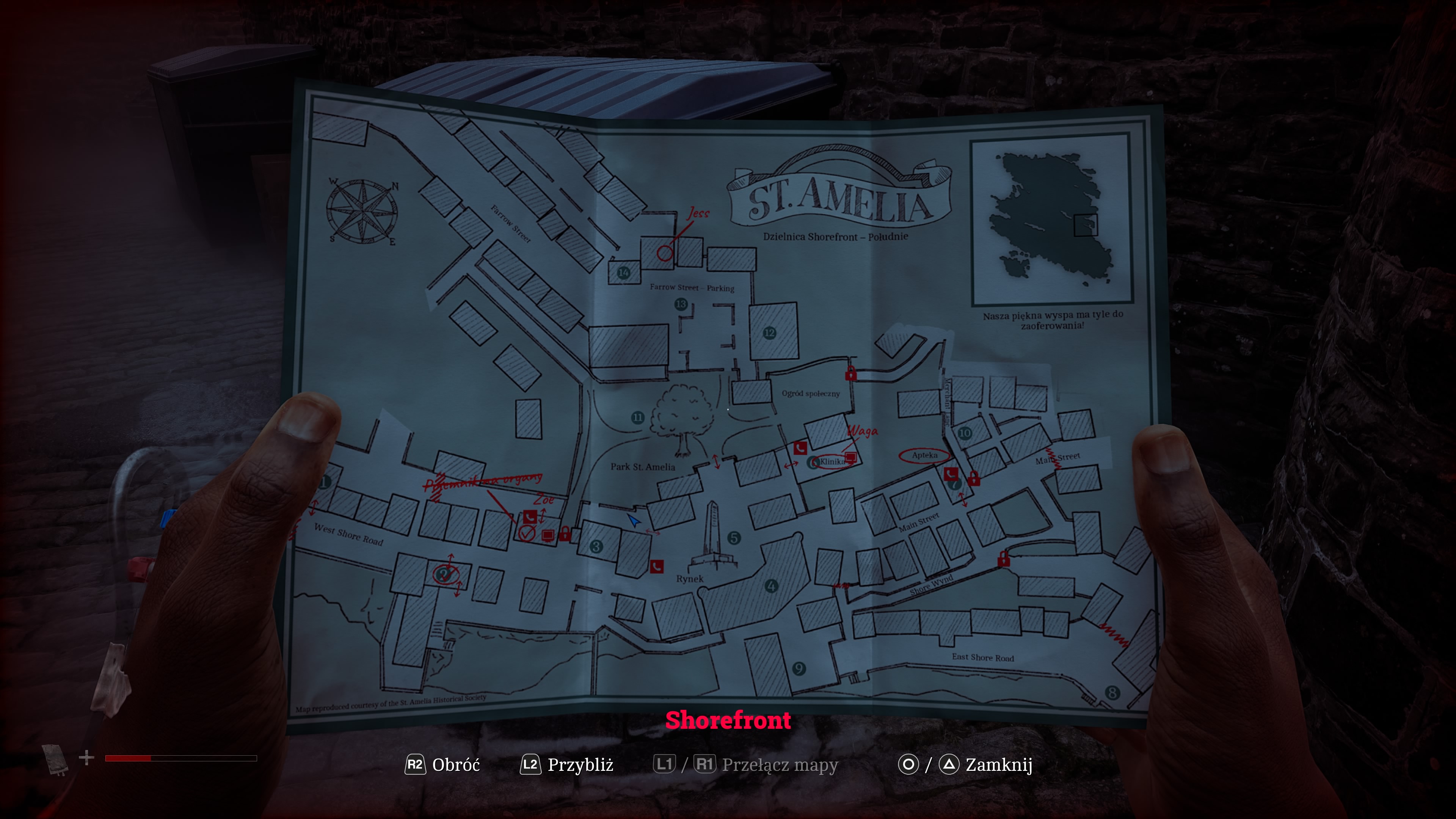 Silent Hill Townfall - Wszystkie dokumenty i wskazówki w Część 1 - Przybycie