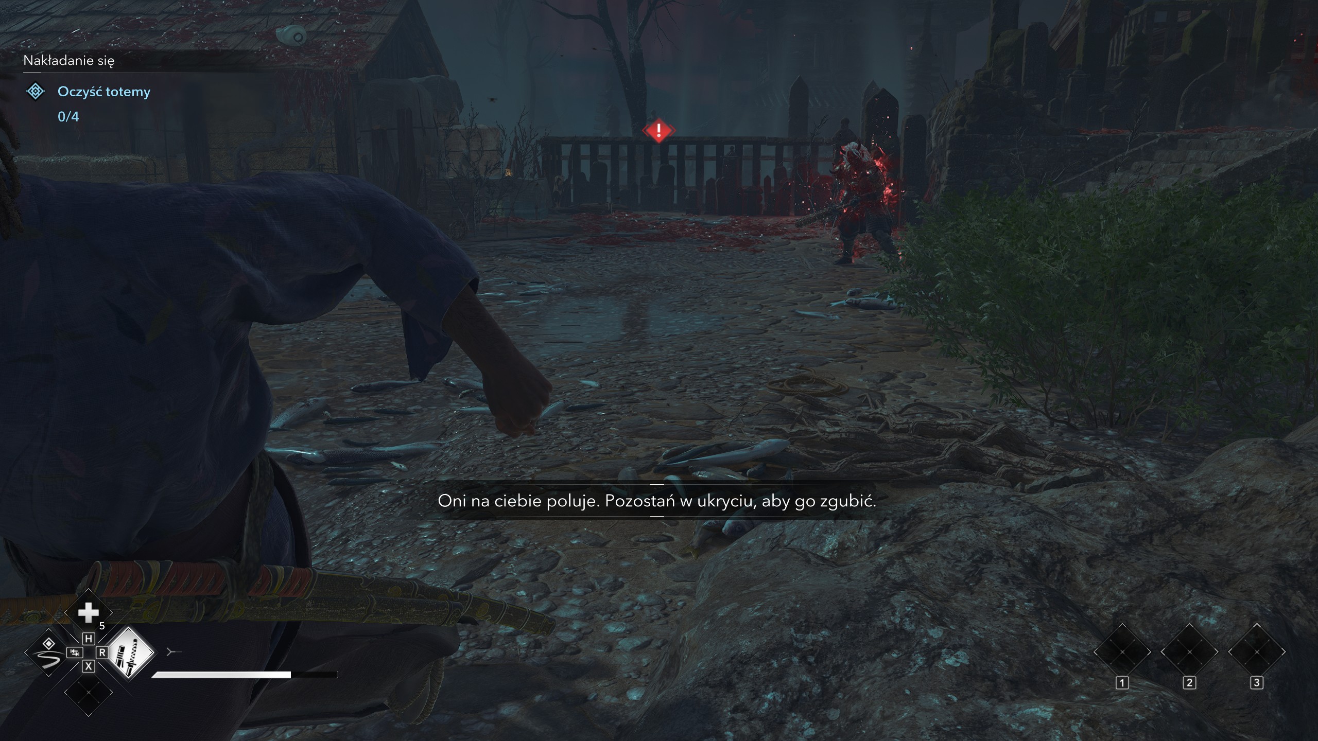 Assassin's Creed Shadows - Wizje innych światów, Nakładanie się: zaginieni wieśniacy, Akashi, totemy, Oni