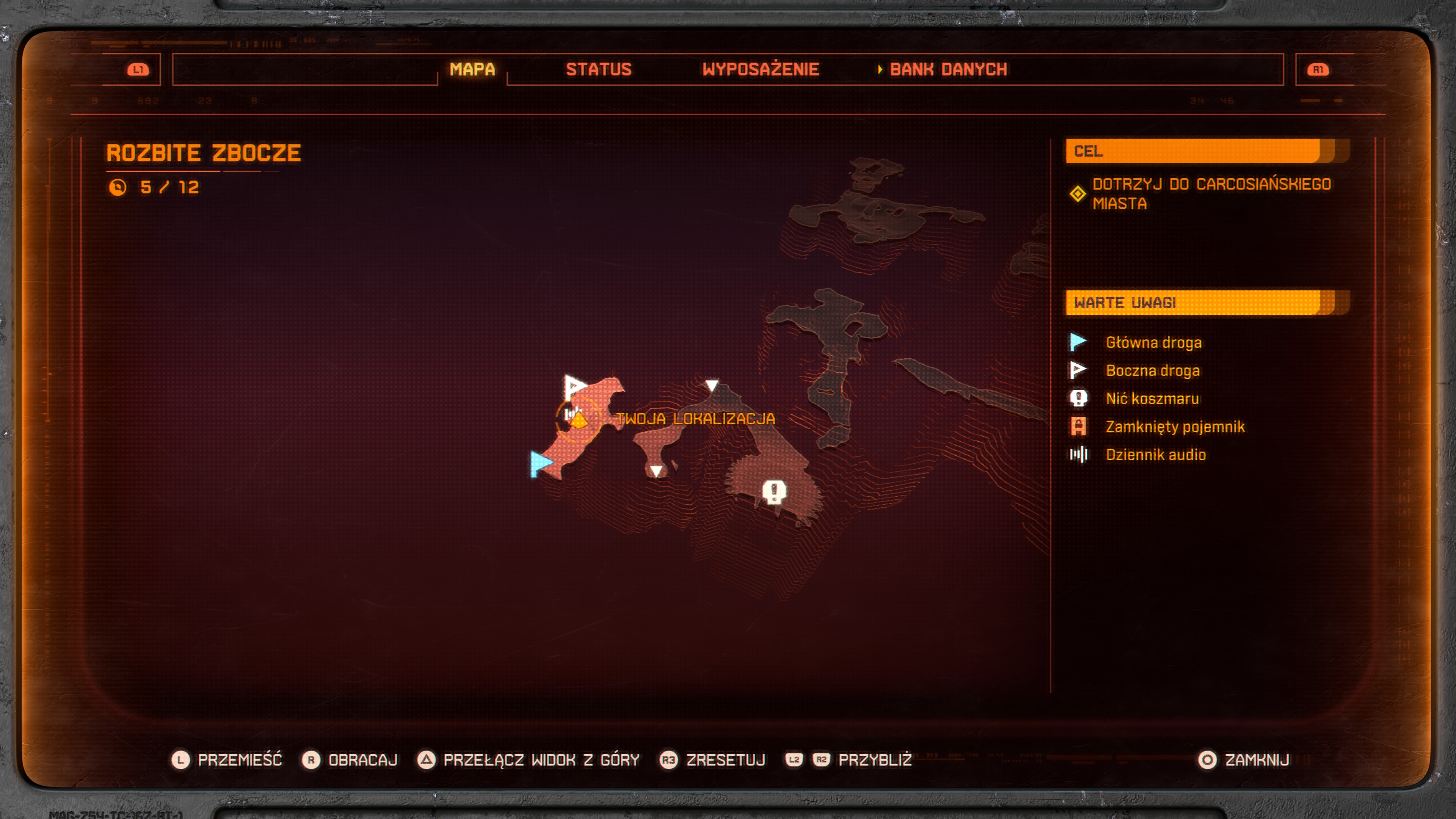 Saros - Rozbite zbocze: wszystkie przedmioty, znajdźki, dzienniki audio i tekstowe